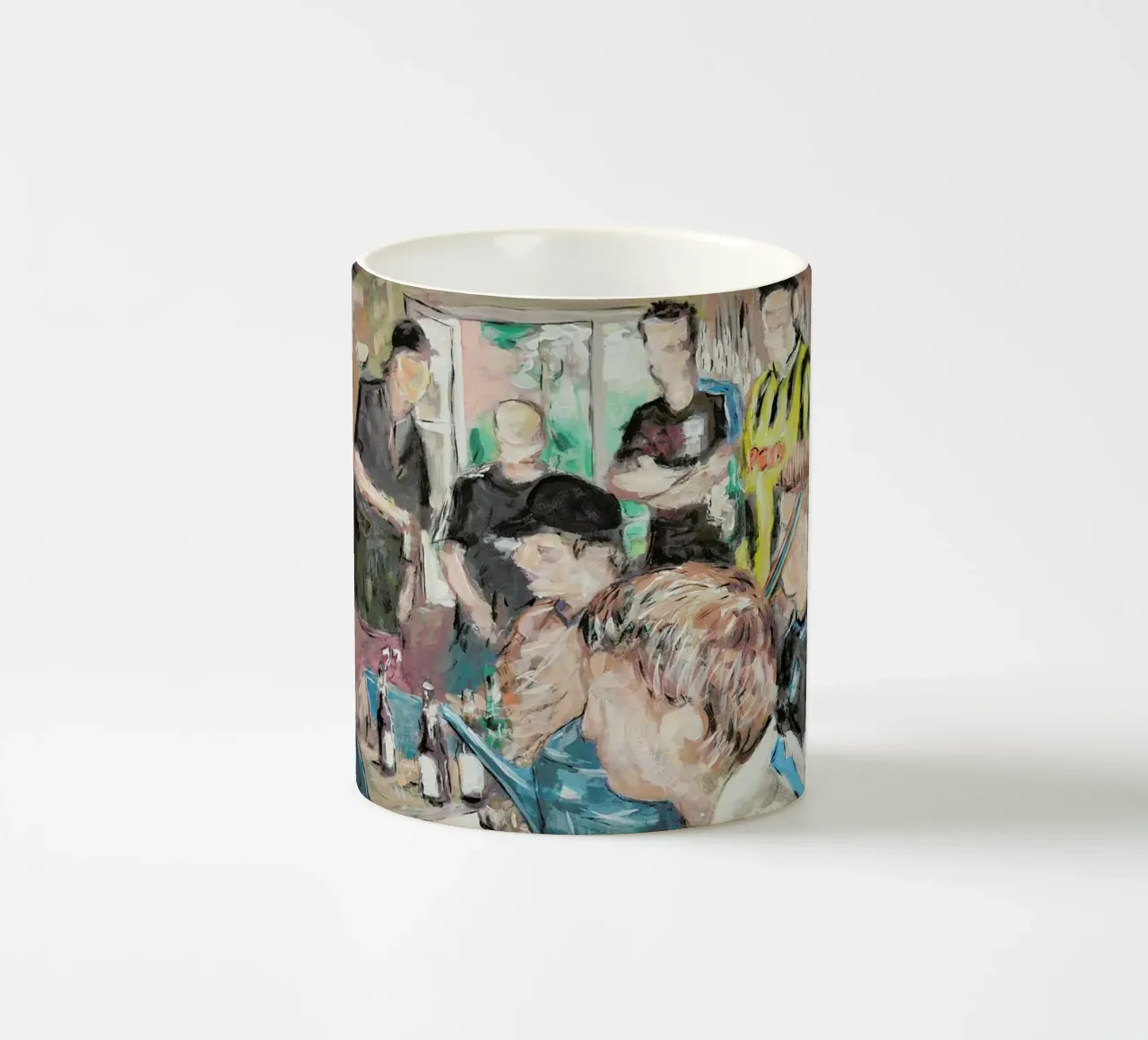 Rudelrocker Keramik Tasse von Andreas Wundersee