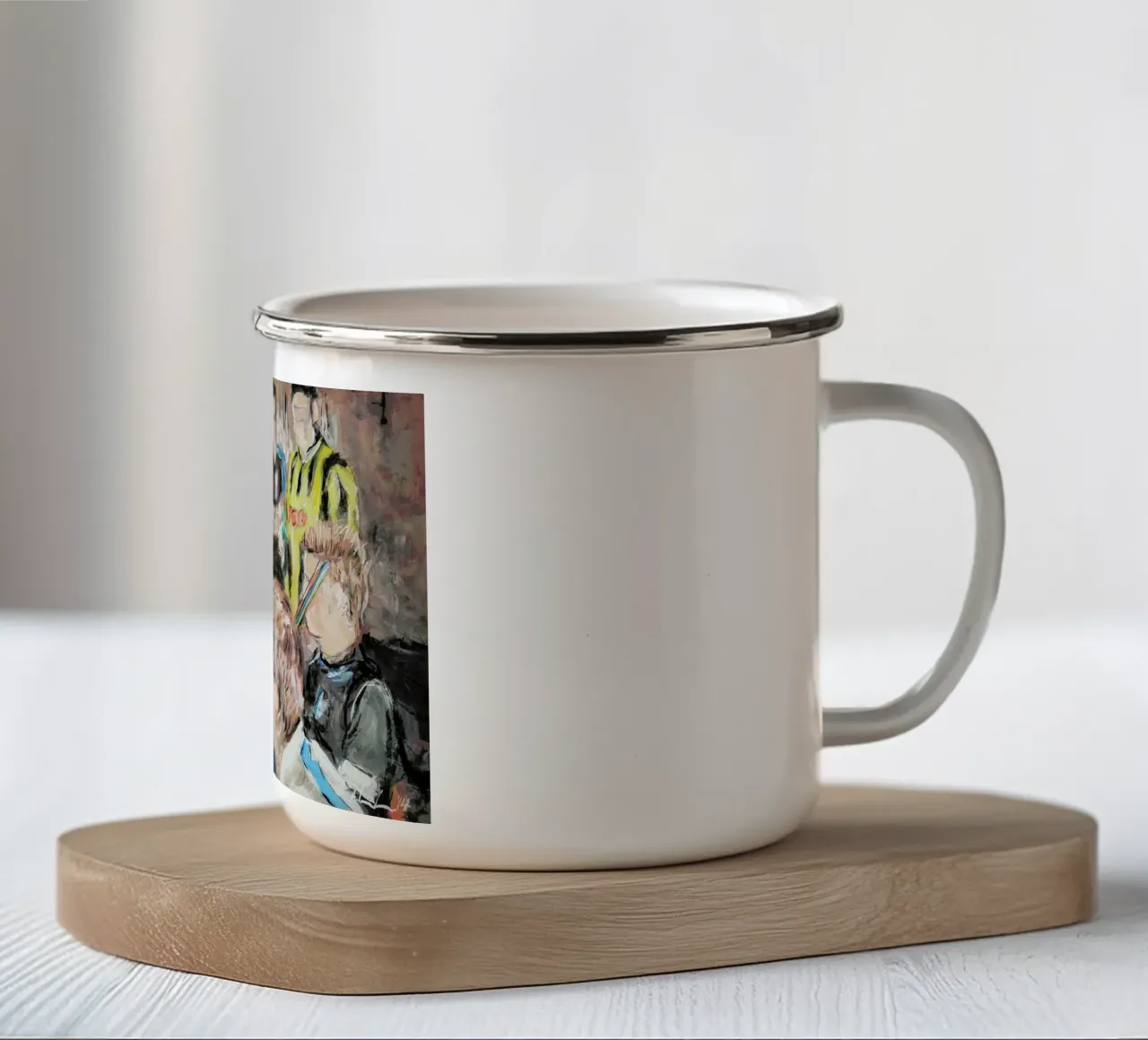 Rudelrocker tazza in smalto da Andreas Wundersee