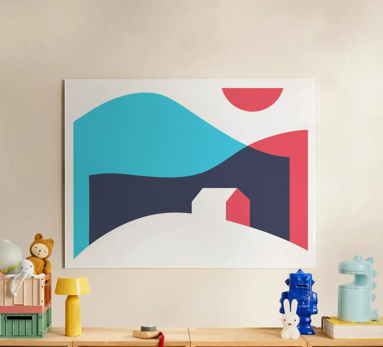 Casa plexiglass da Kim Hubball Studio