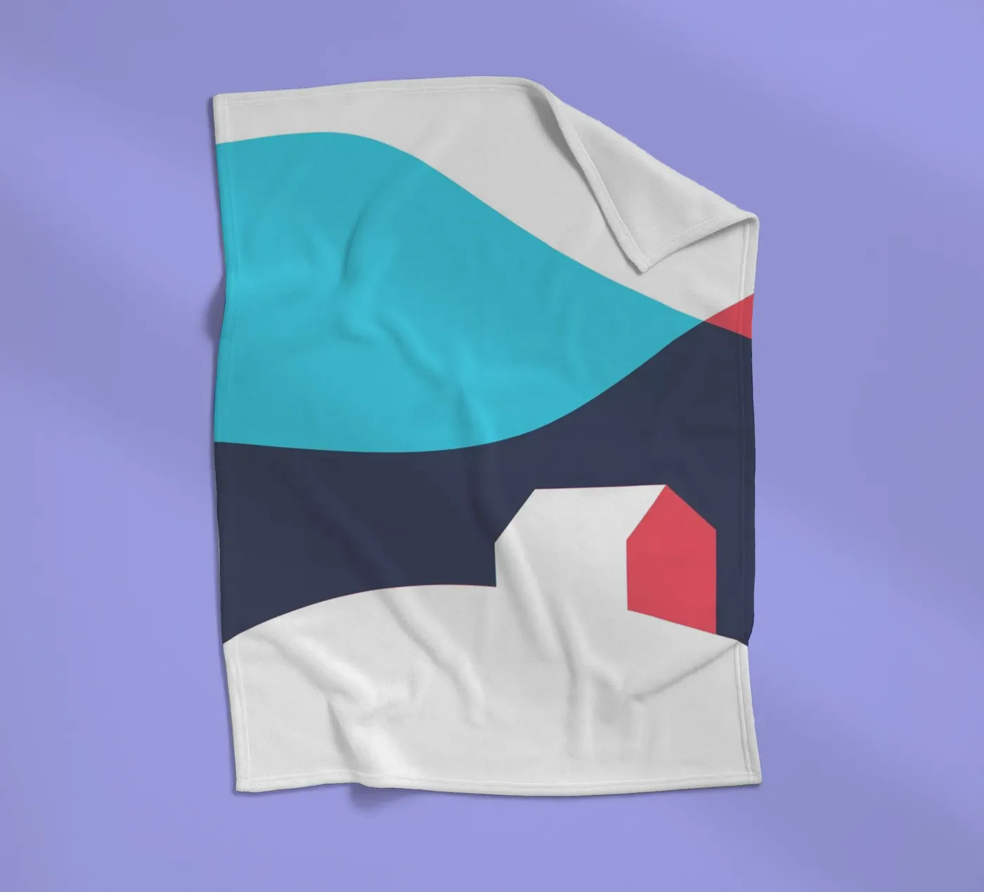 Startseite Fleecedecke von Kim Hubball Studio