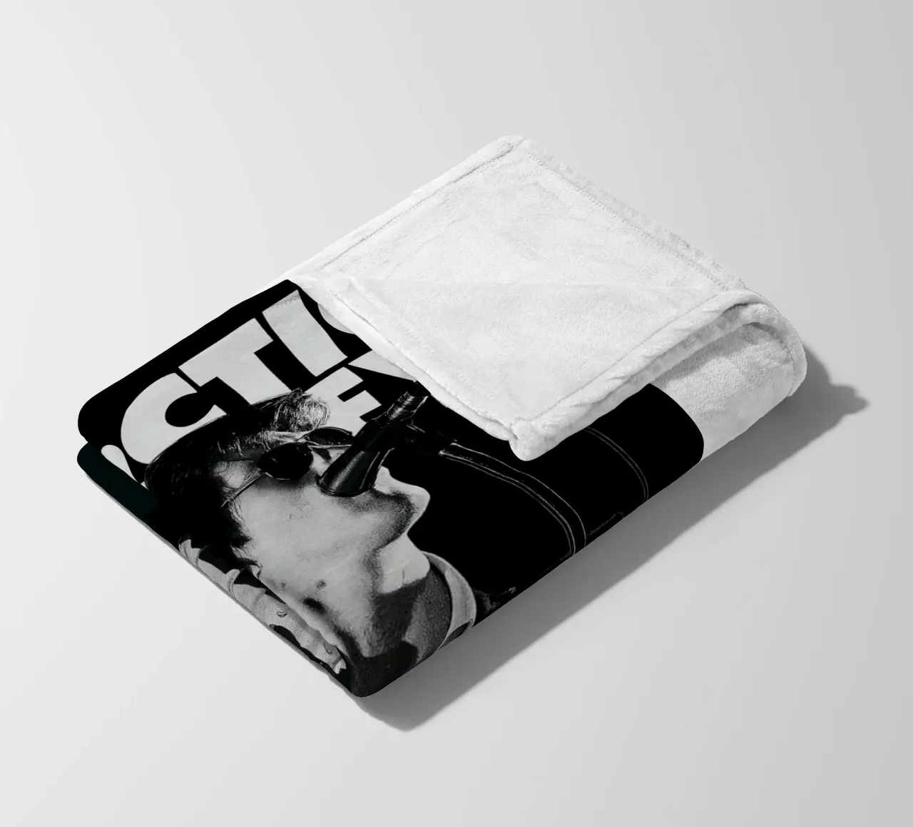 Vocalist Arctic Monkeys Black And White Alex Turner coperta in pile da GleYYY