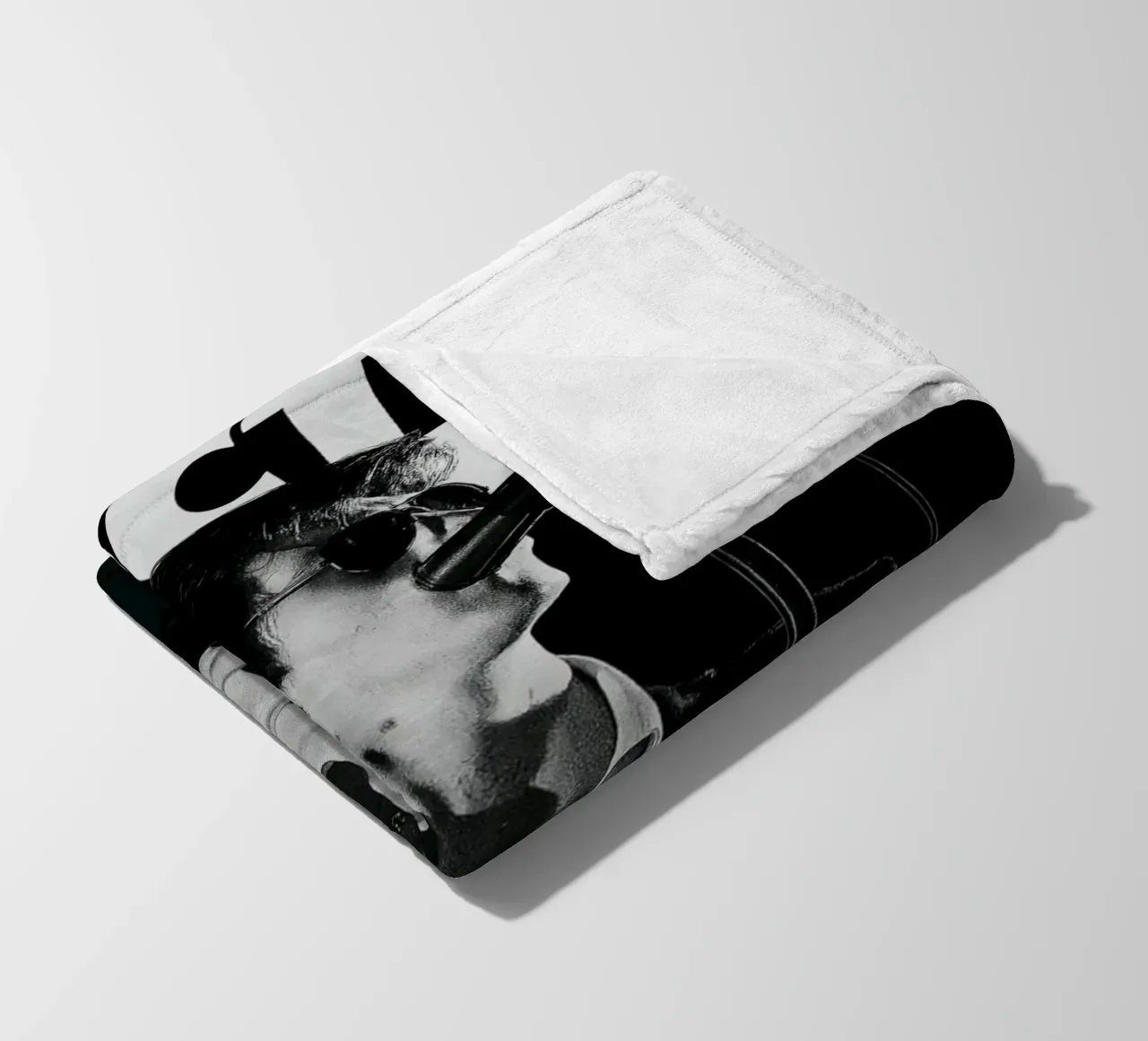 Vocalist Arctic Monkeys Black And White Alex Turner coperta in pile da GleYYY