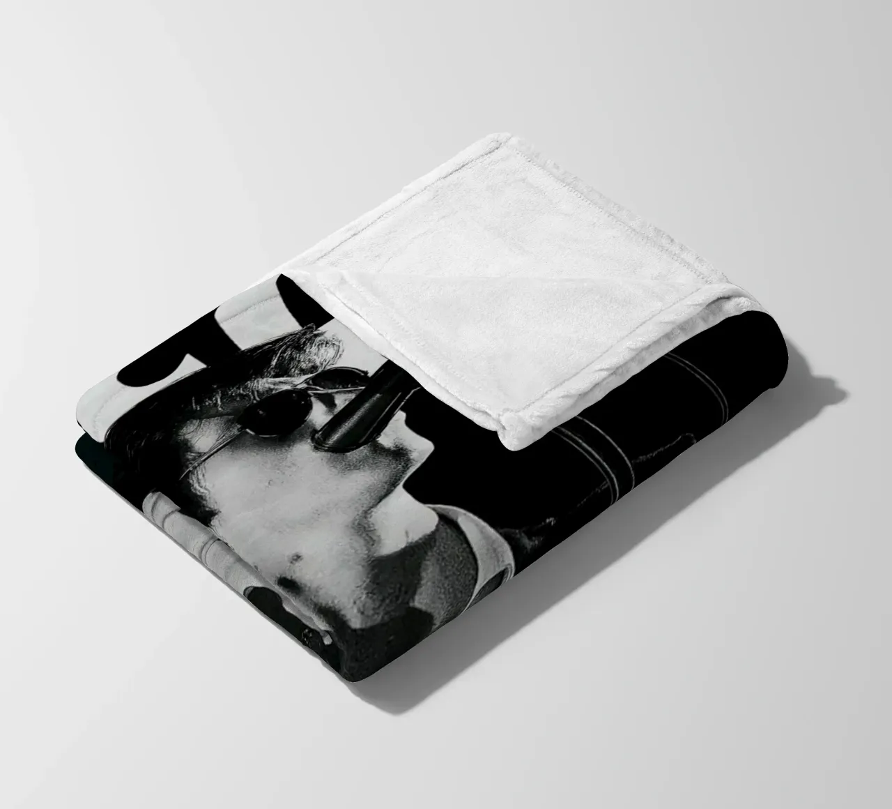 Vocalist Arctic Monkeys Black And White Alex Turner coperta in pile da GleYYY