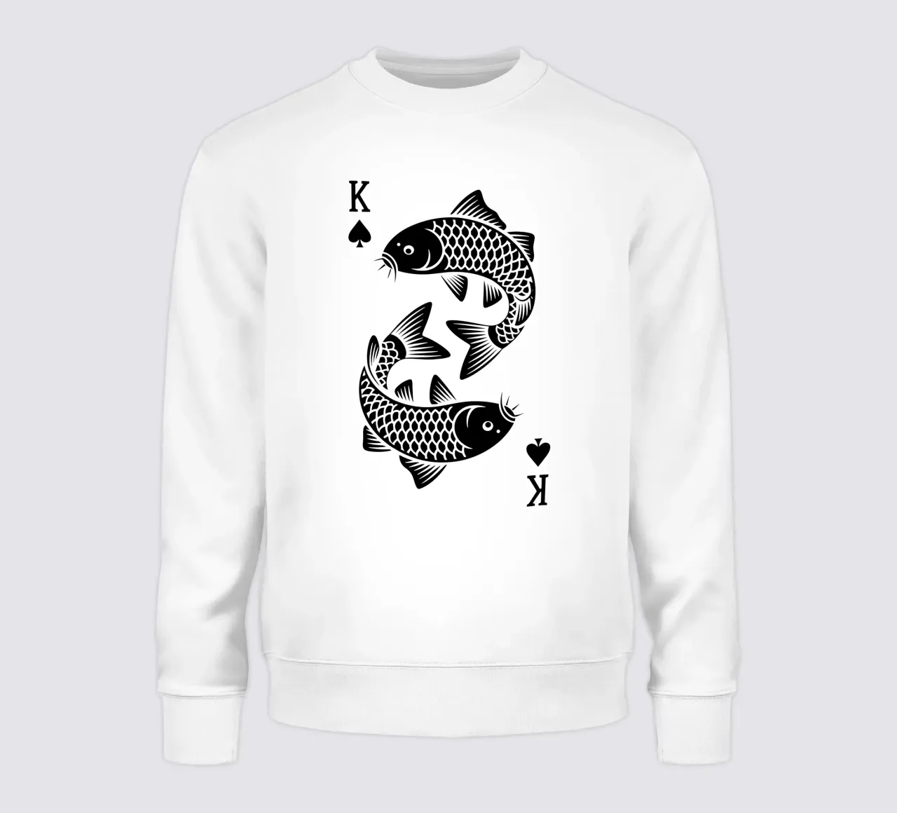 King of Carps - Carpe Royale et Style Minimaliste sudadera de Plain Thoughts