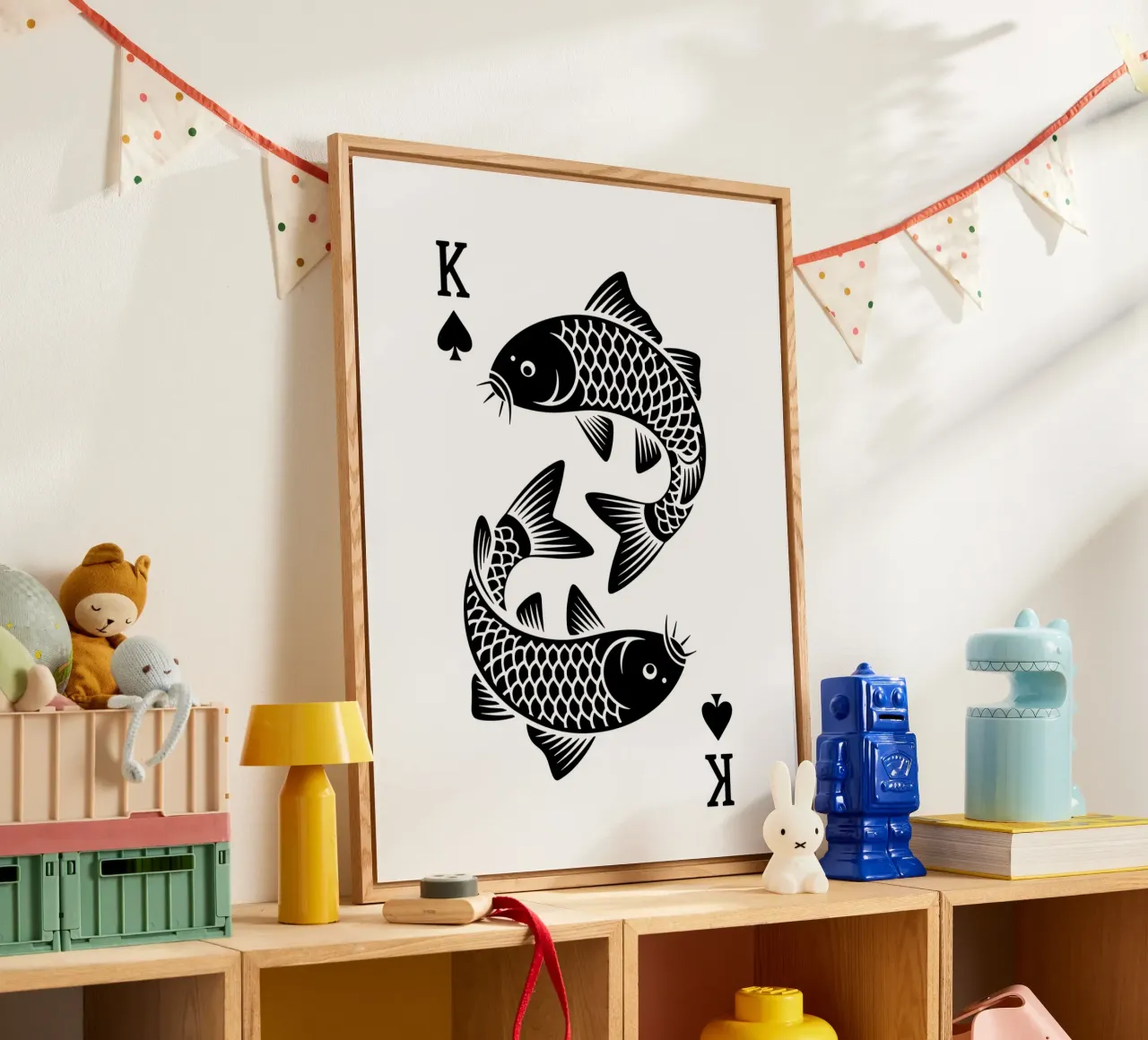 King of Carps - Carpe Royale et Style Minimaliste metacrilato de Plain Thoughts