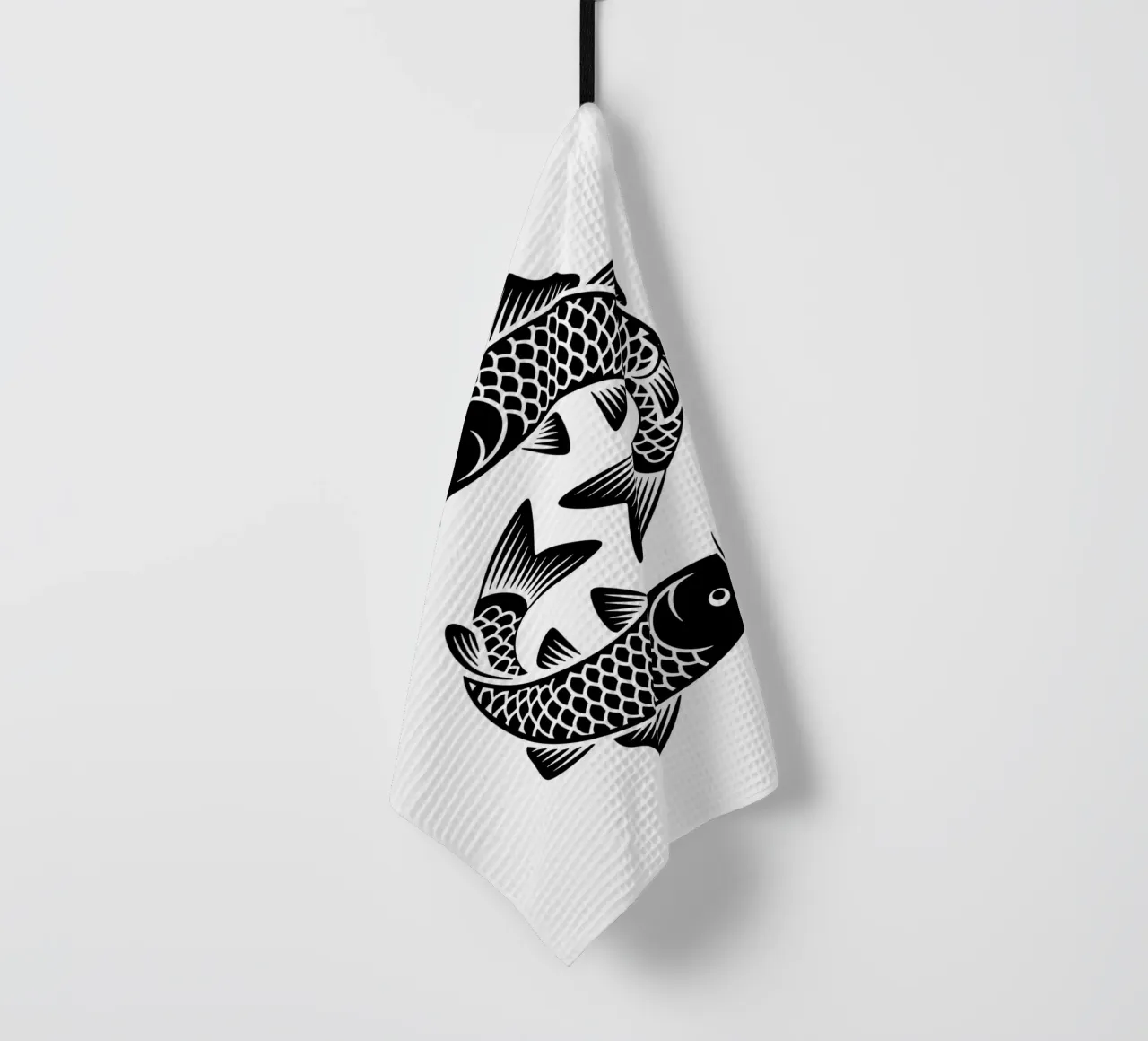 King of Carps - Carpe Royale et Style Minimaliste torchon de Plain Thoughts