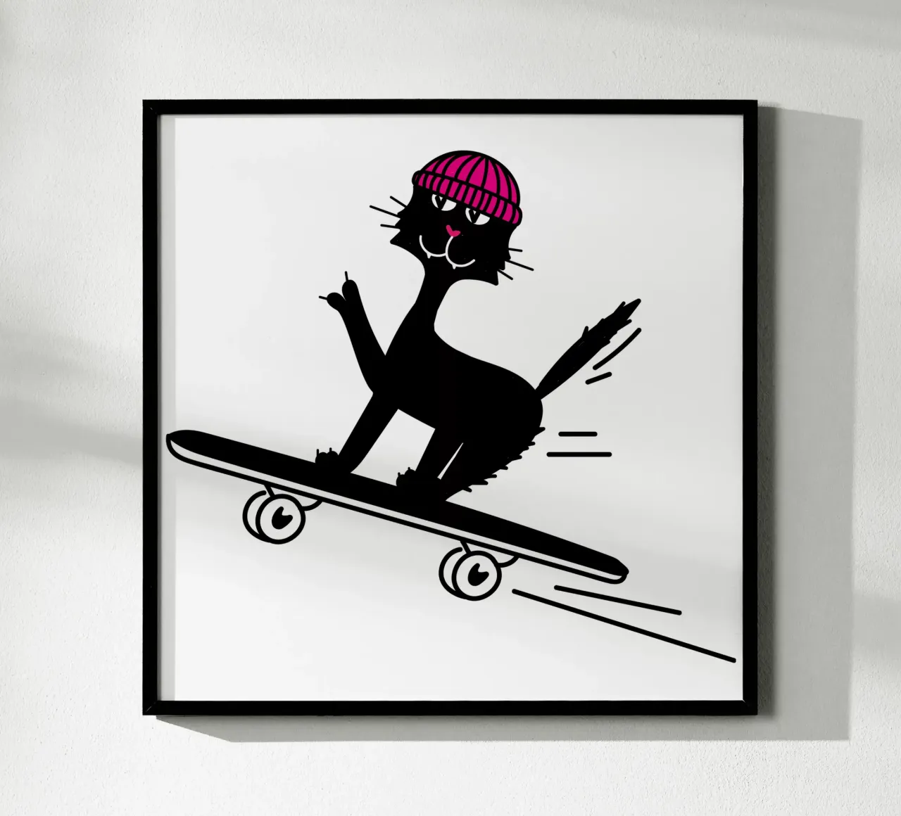 SKATE poster con telaio in alluminio da MYANA