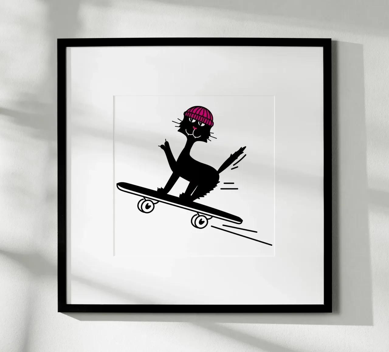 SKATE poster con telaio in alluminio da MYANA
