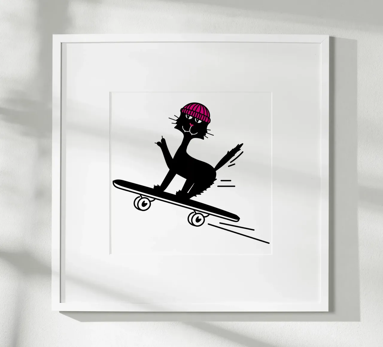 SKATE poster con telaio in alluminio da MYANA