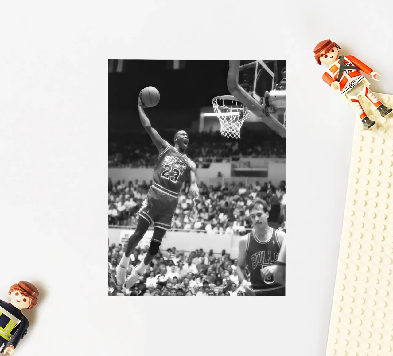 Michael Jordan che fa il dungeon adesivo da blacsteel