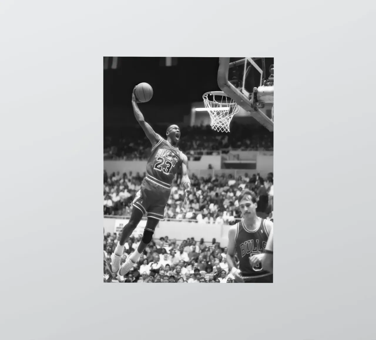 Michael Jordan che fa il dungeon adesivo da blacsteel