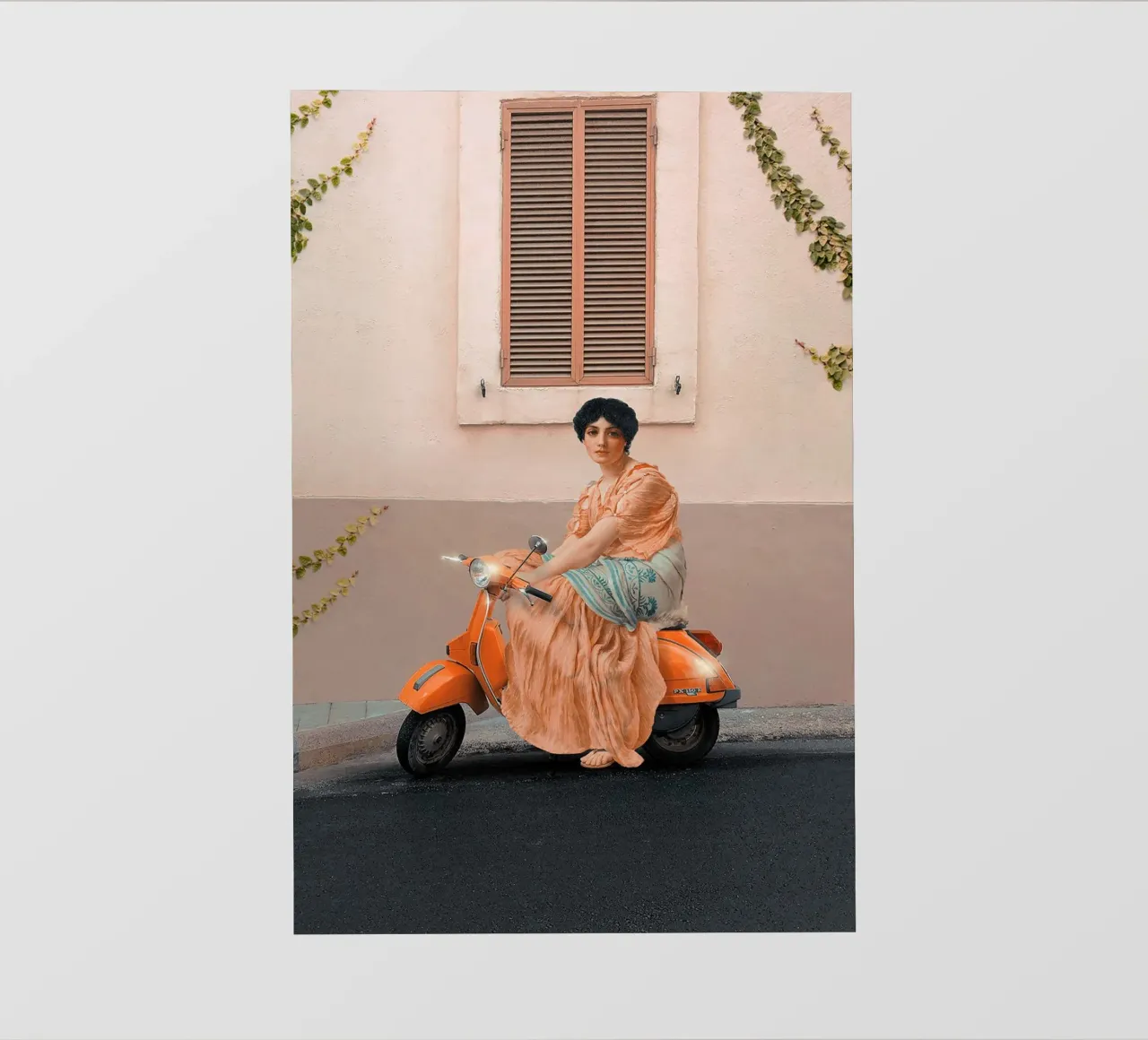 Ragazza scooter telo in pvc da Nathan