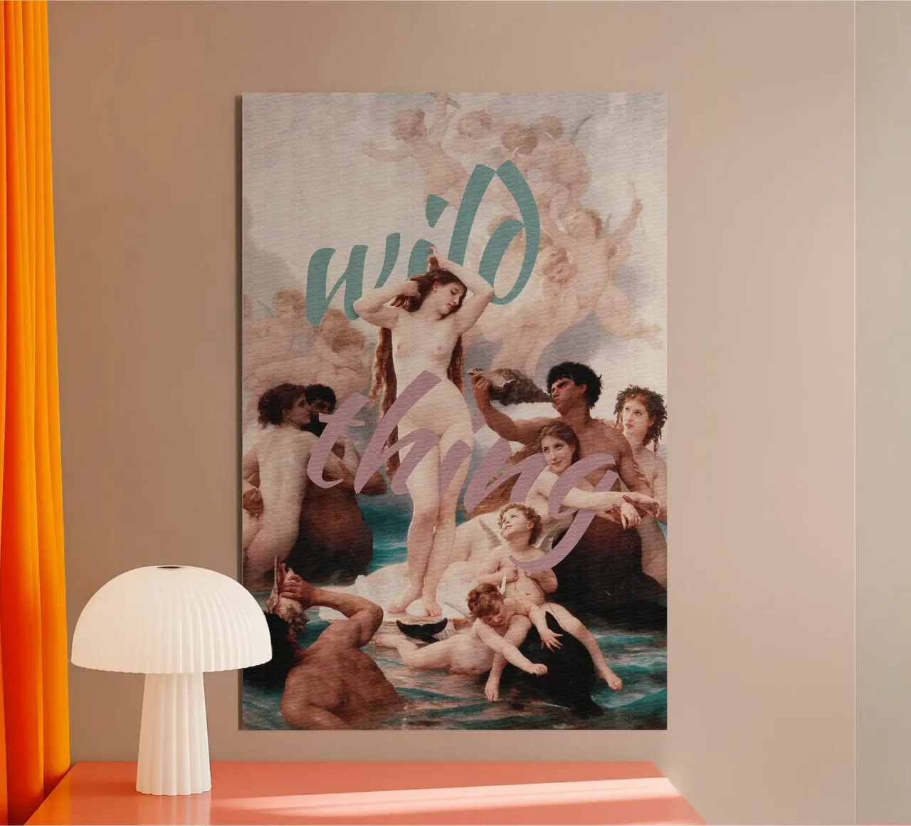 Wild thing di Jonas Loose alluminio dibond da Nathan