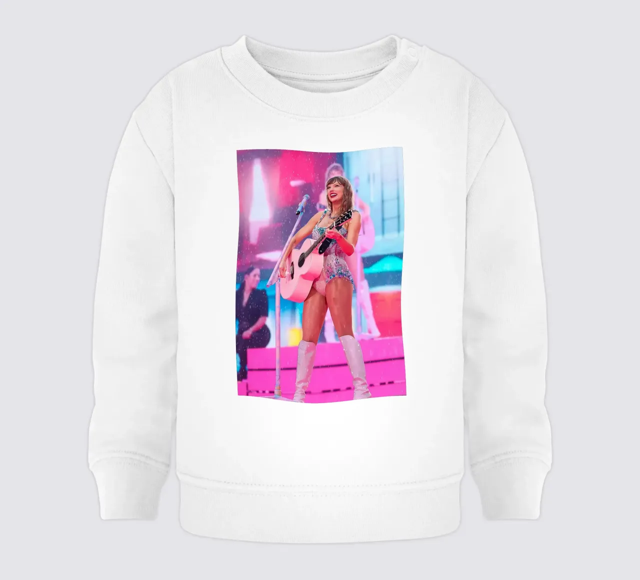 Rompiendo récords con Taylor Swift sudadera de bebé de dfgtfdt