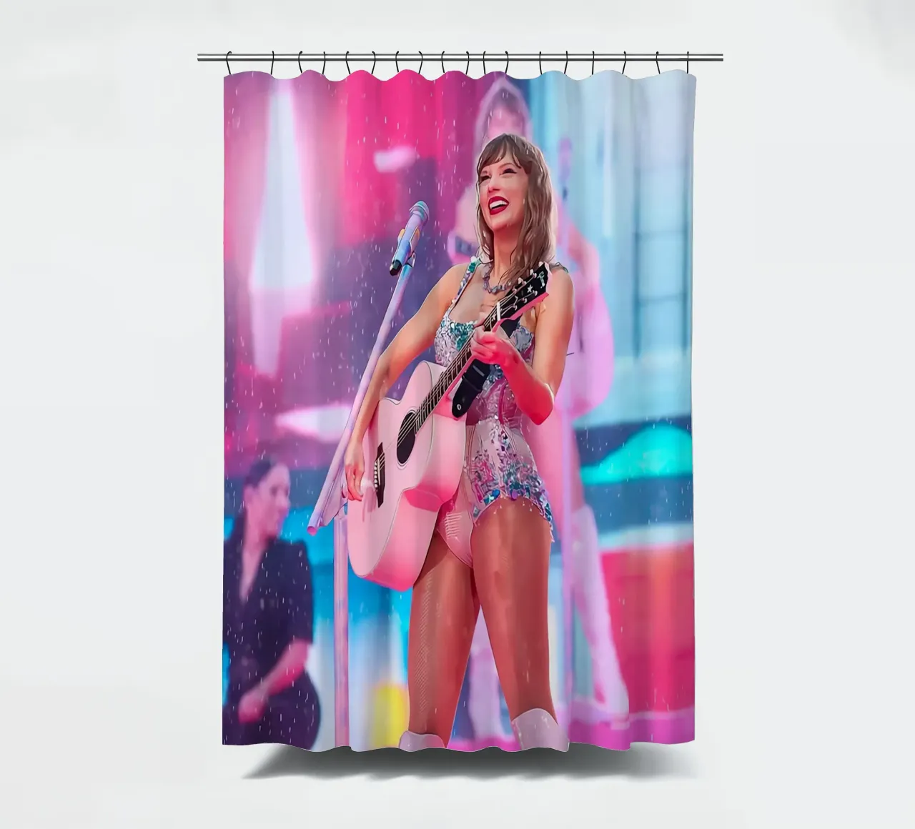 Breaking Records with Taylor Swift shower curtain by dfgtfdt