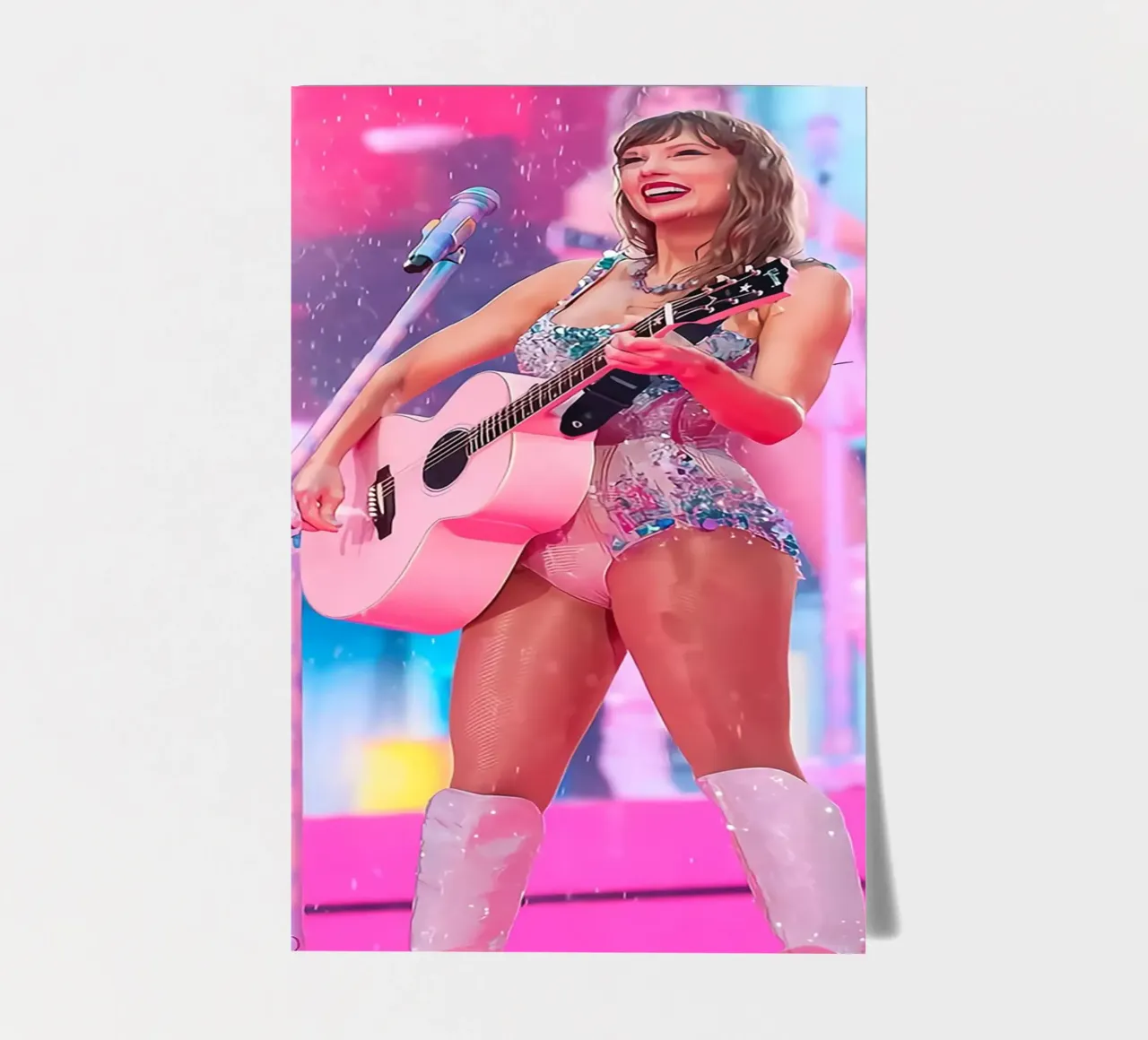 Battere i record con Taylor Swift foglio adesivo da dfgtfdt