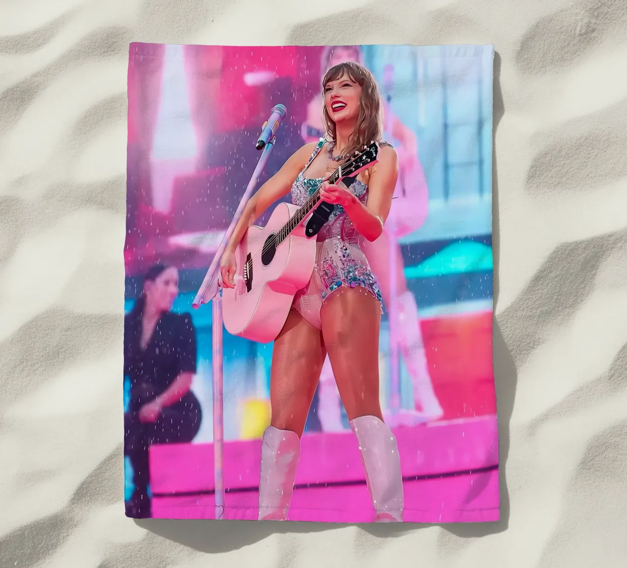 Battere i record con Taylor Swift telo mare da dfgtfdt