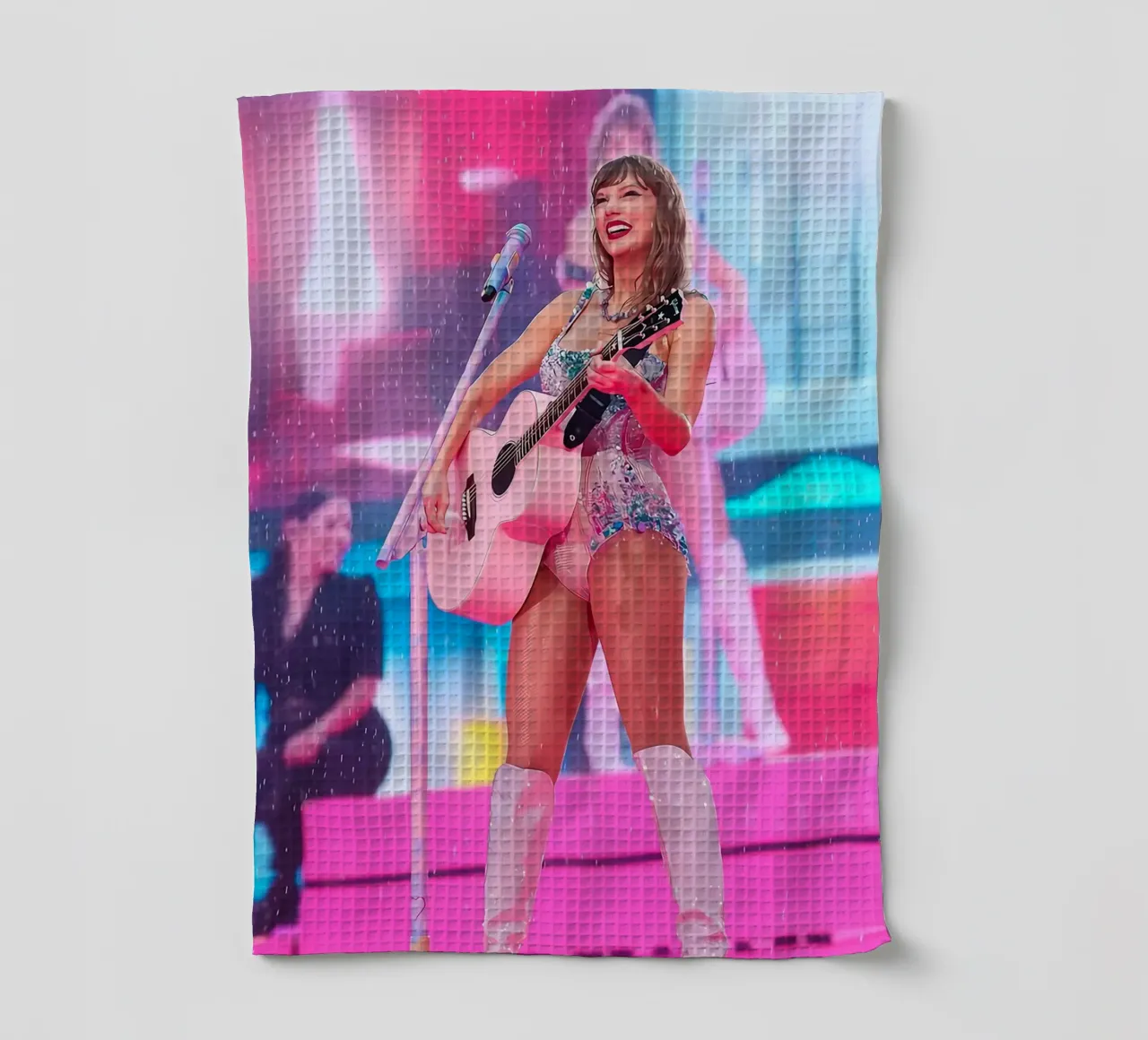 Breaking Records with Taylor Swift tea towel by dfgtfdt