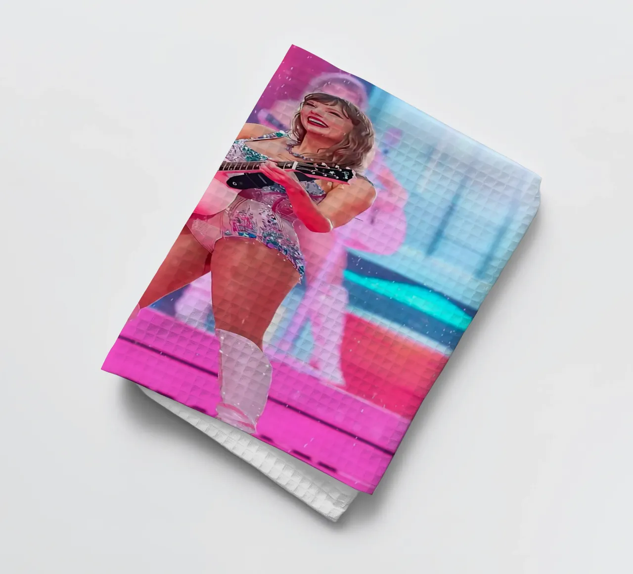 Breaking Records with Taylor Swift tea towel by dfgtfdt