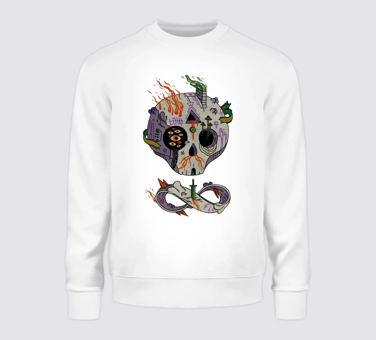 Skulls are Cool felpa da againstbound