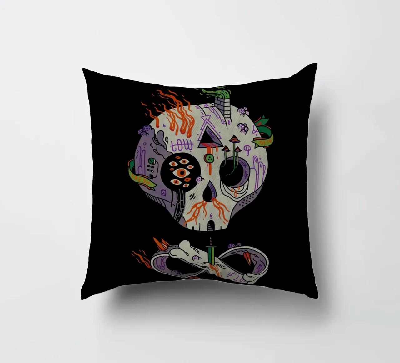 Skulls are Cool cuscino da againstbound