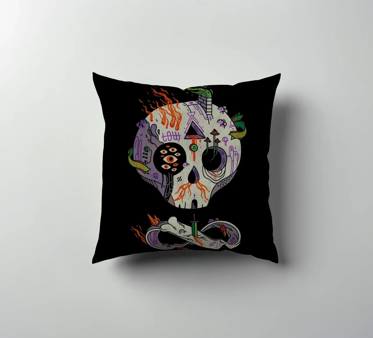 Skulls are Cool cuscino da againstbound