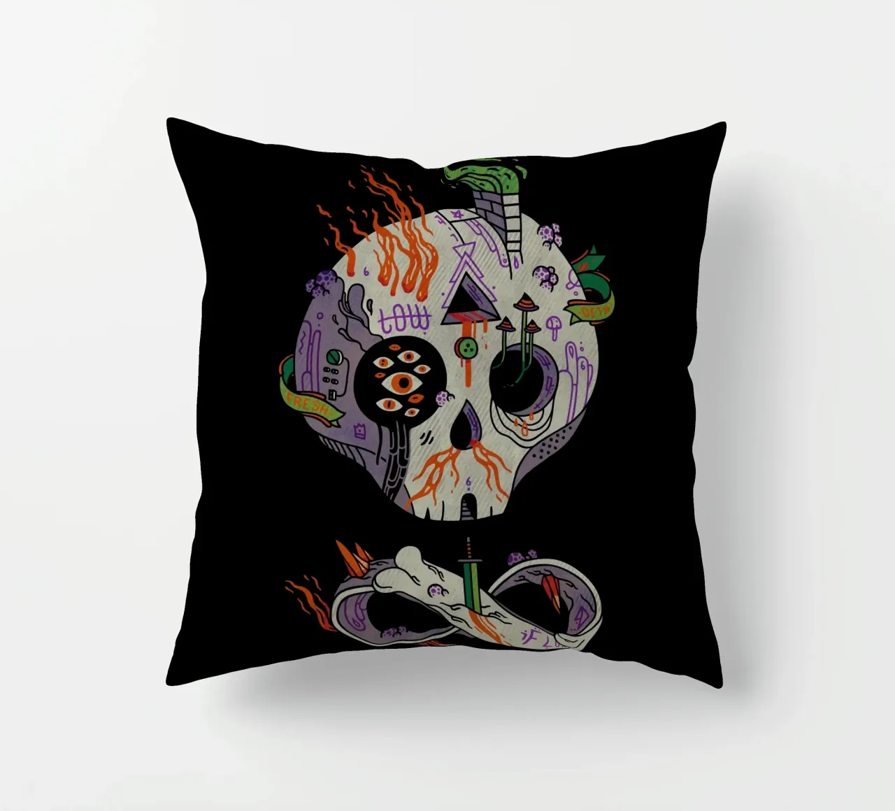 Skulls are Cool cuscino da againstbound