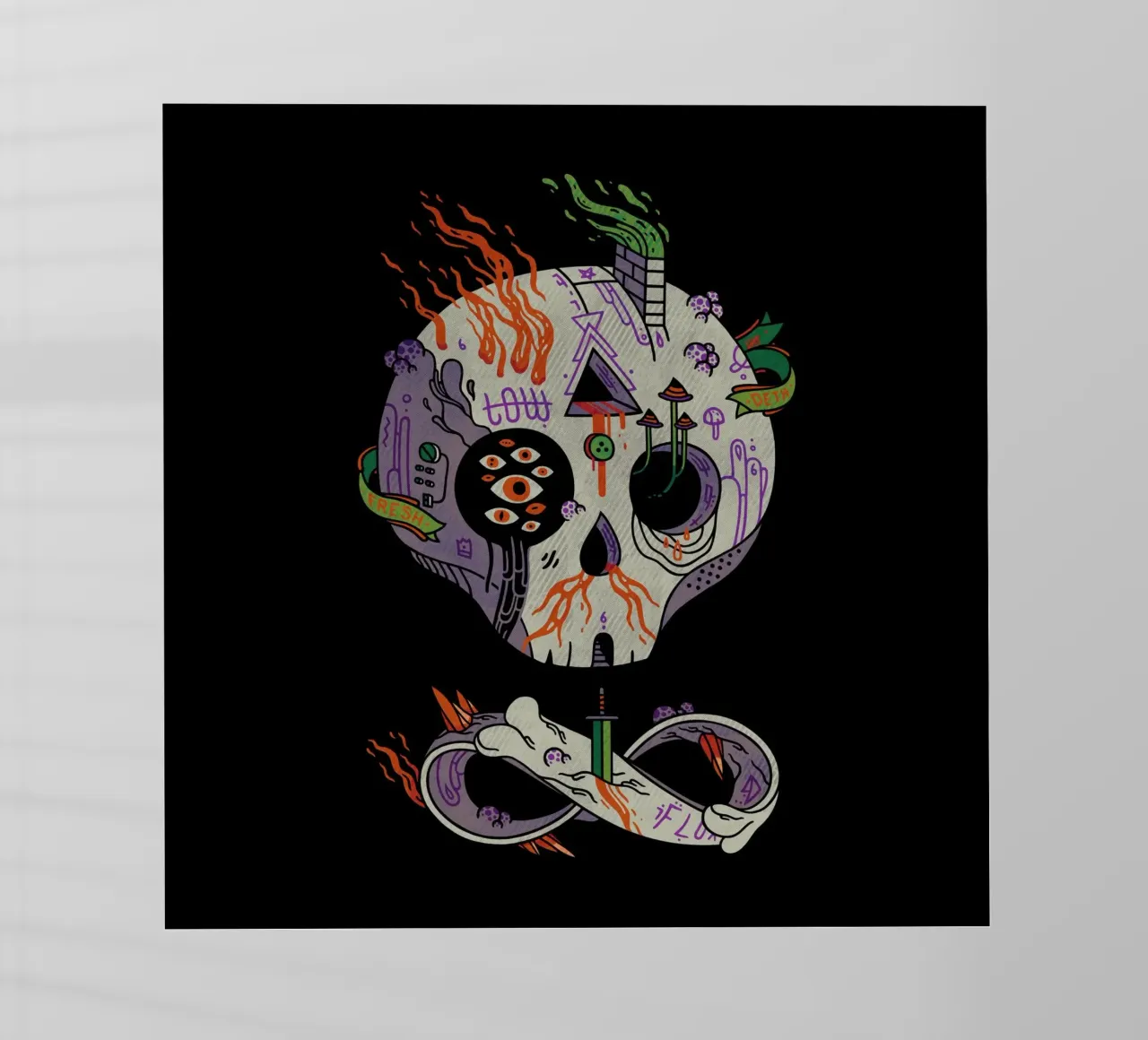 Skulls are Cool pellicola backlit da againstbound