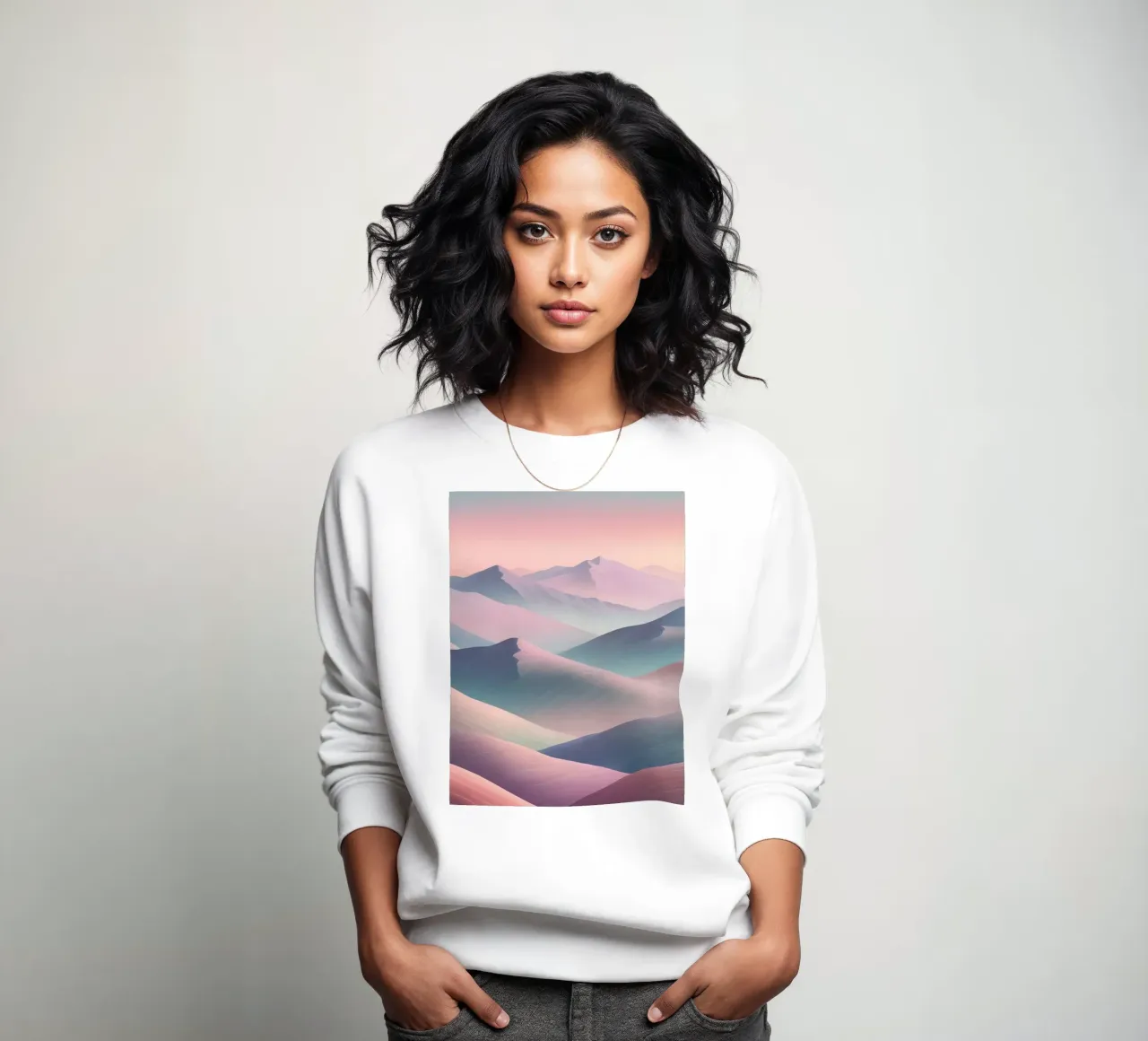 Dune del deserto pastello felpa da DesignDoodle