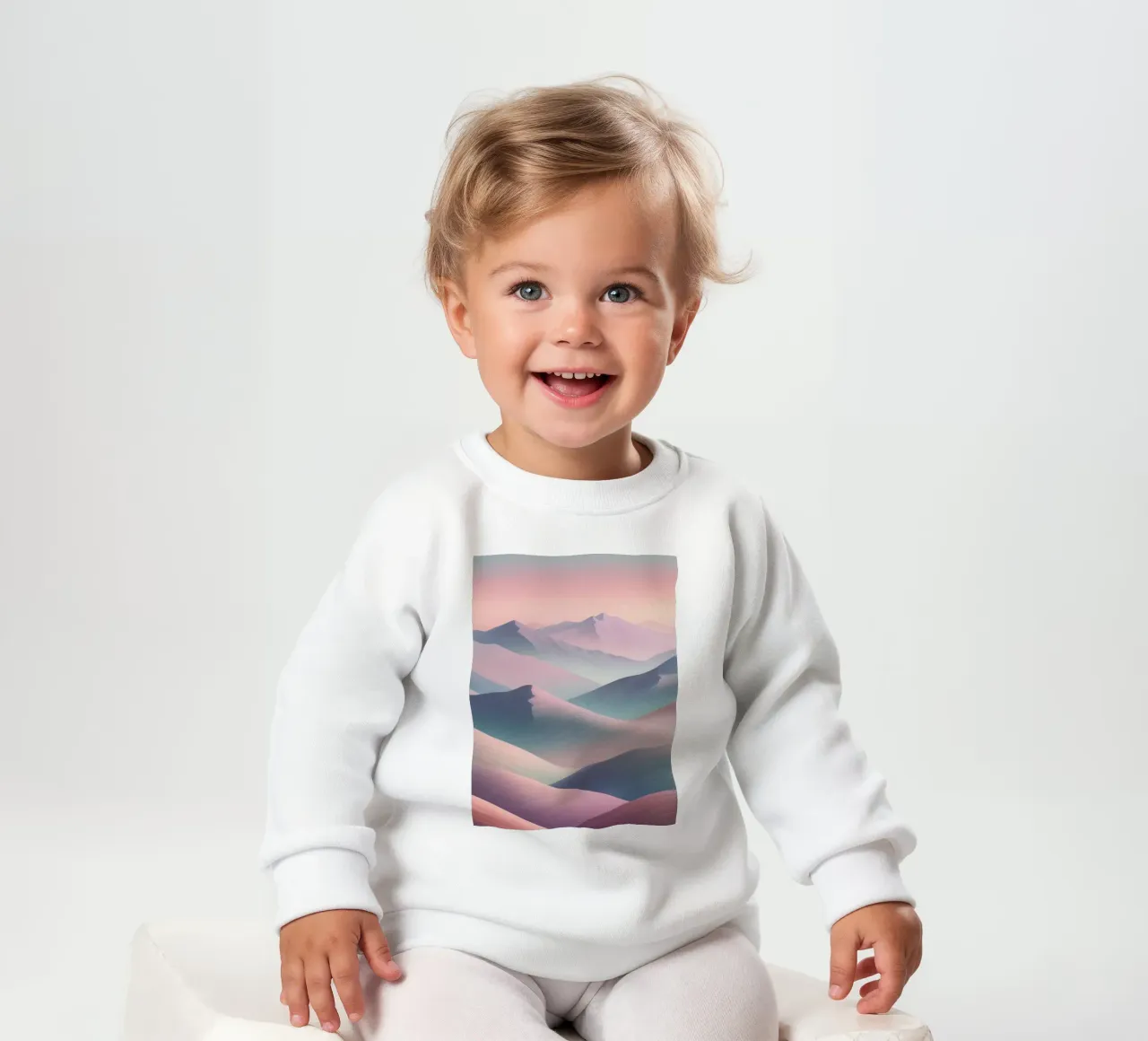 Dune del deserto pastello felpa neonato da DesignDoodle