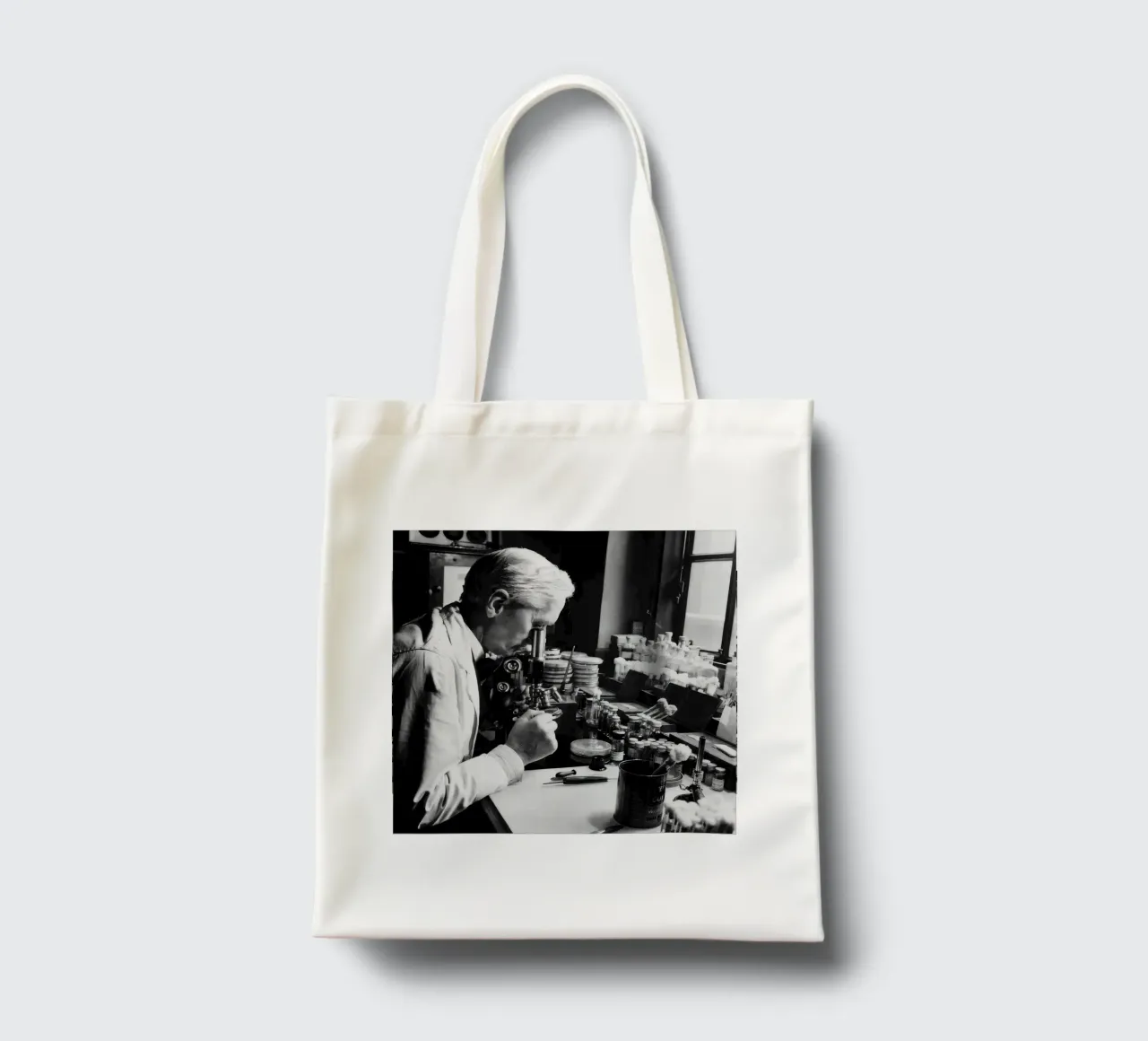 Alexander Fleming (1944) borsa in juta da blacsteel