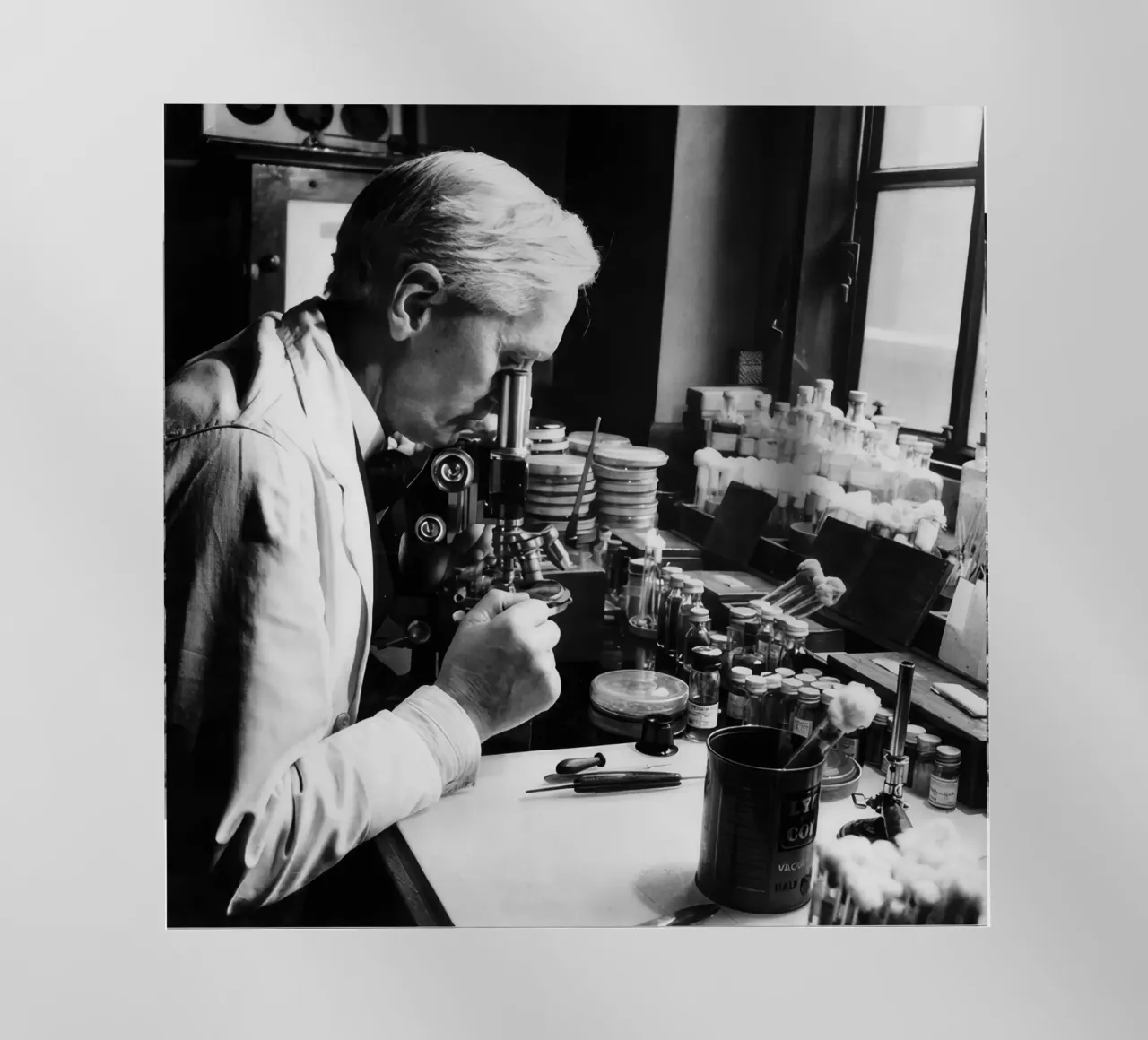 Alexander Fleming (1944) pellicola backlit da blacsteel