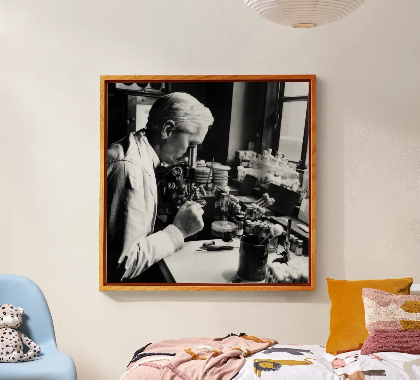 Alexander Fleming (1944) plexiglass da blacsteel