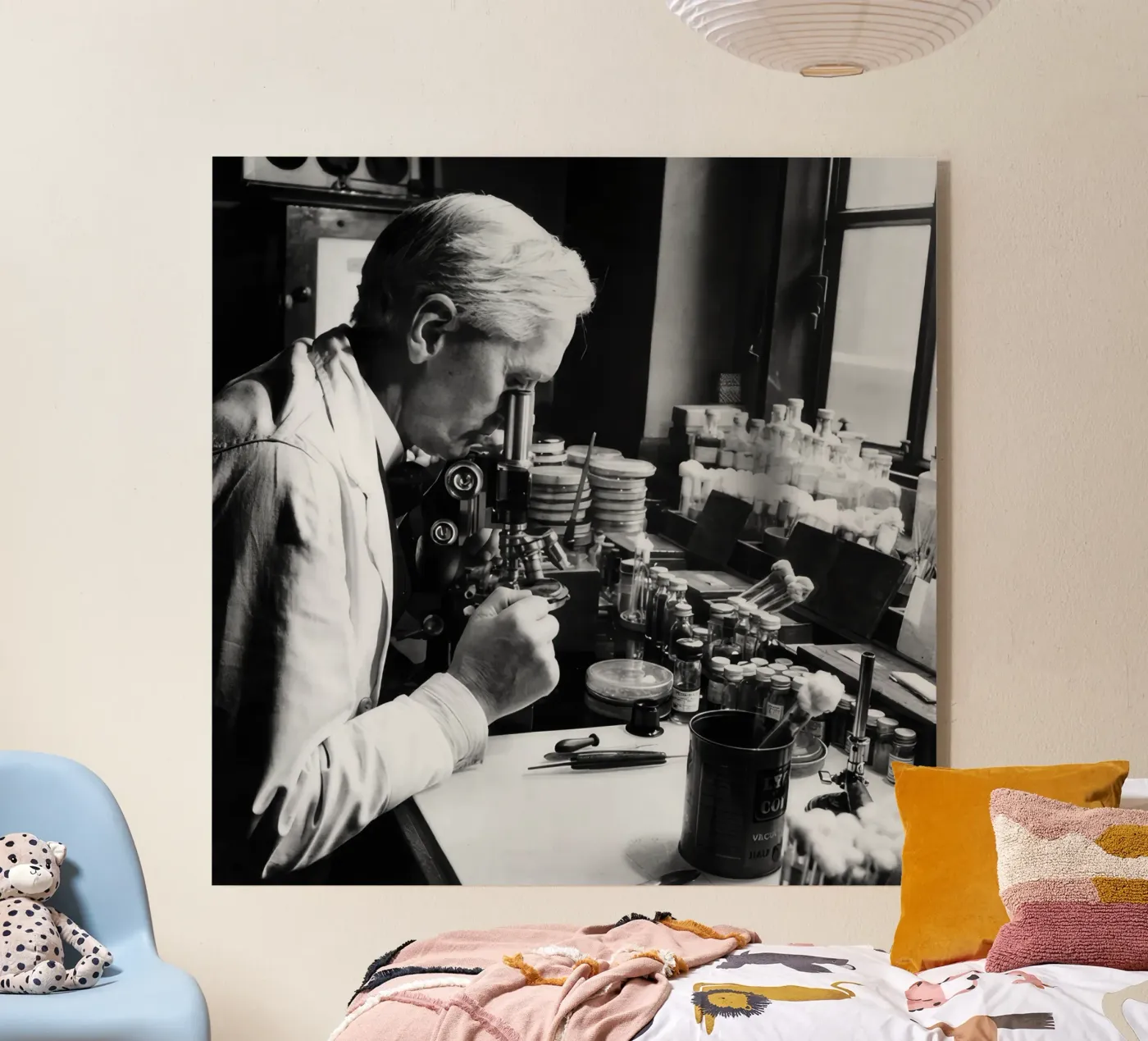 Alexander Fleming (1944) plexiglass da blacsteel