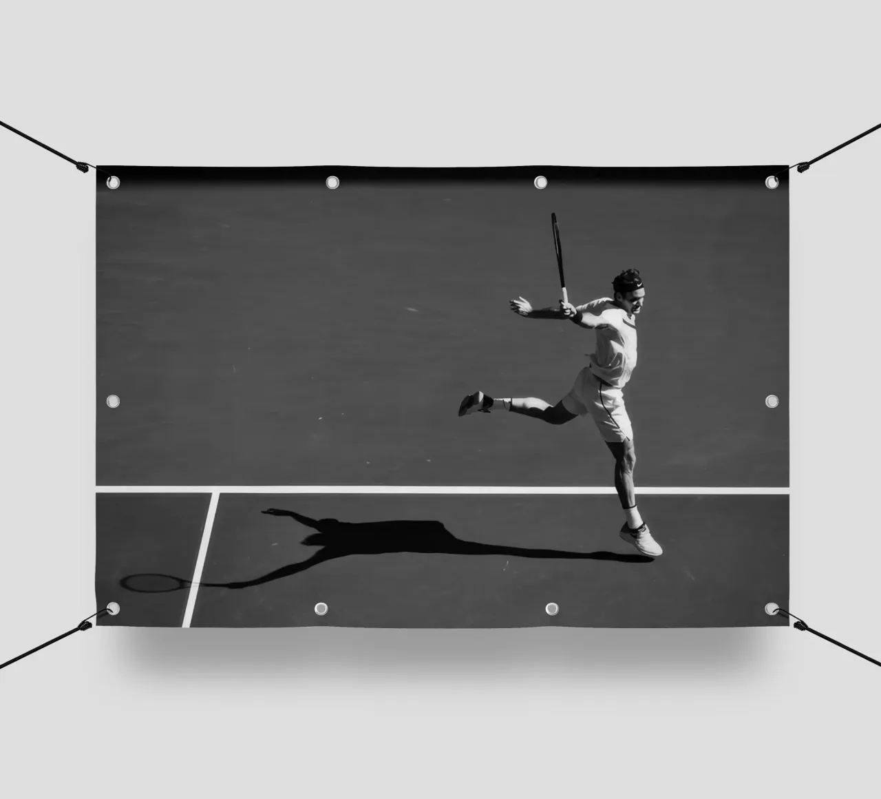 Roger Federer - Il ballerino II telo in pvc da blacsteel