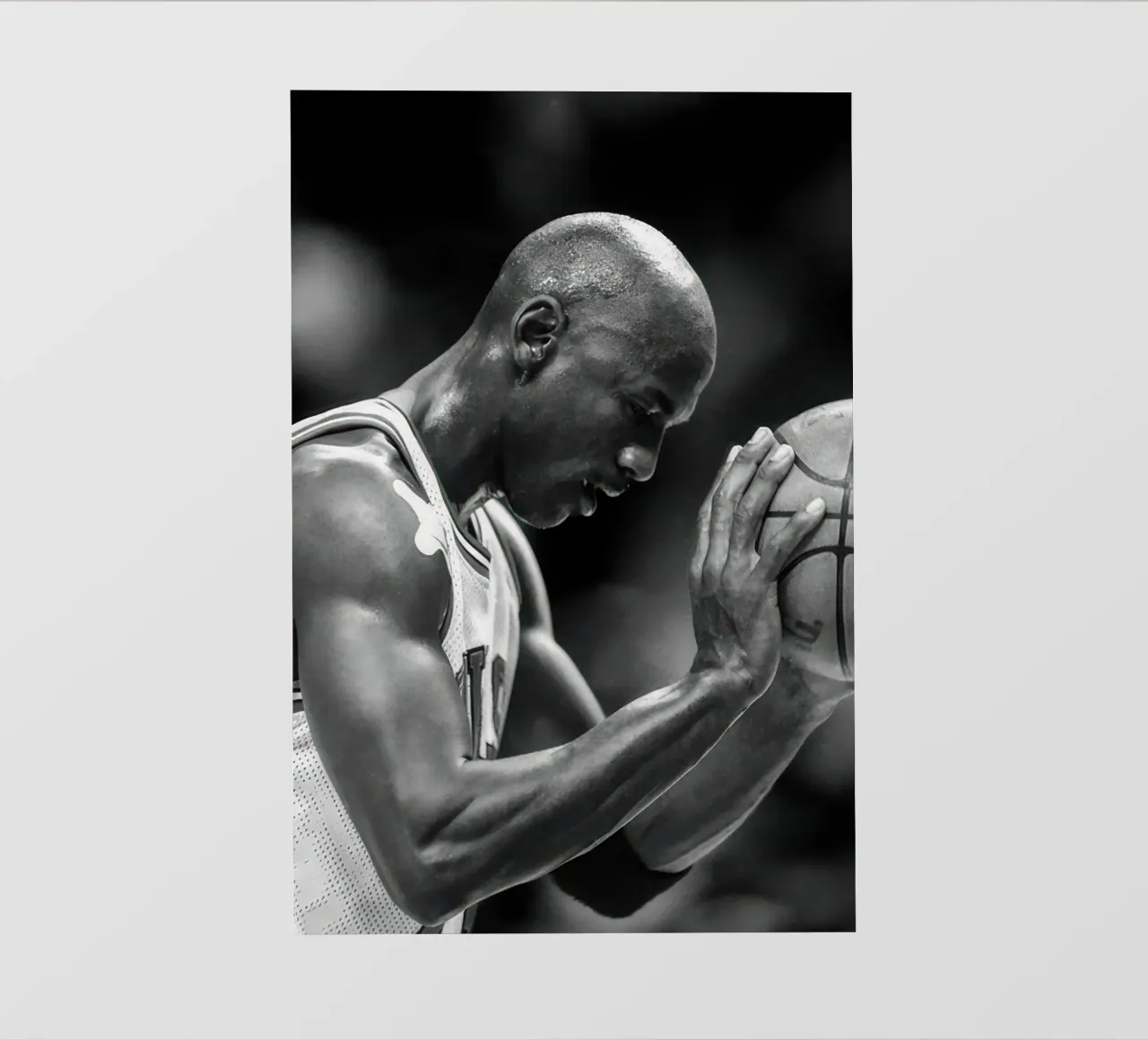 Michael Jordan focus (1996) pellicola backlit da blacsteel
