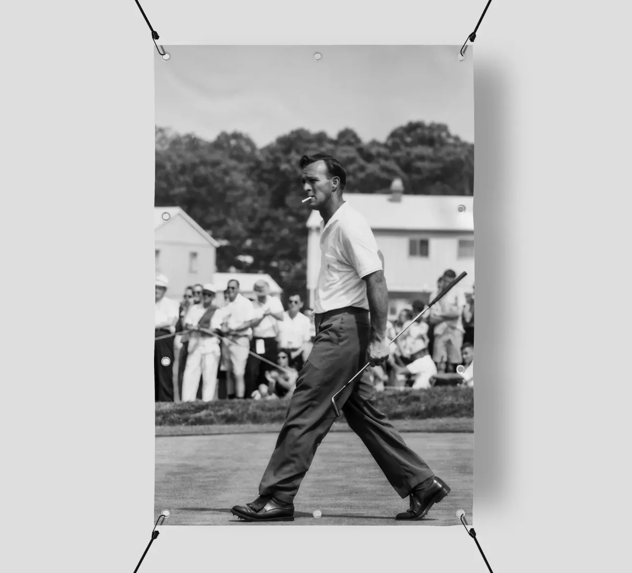 Arnold Palmer sul campo telo in pvc da blacsteel