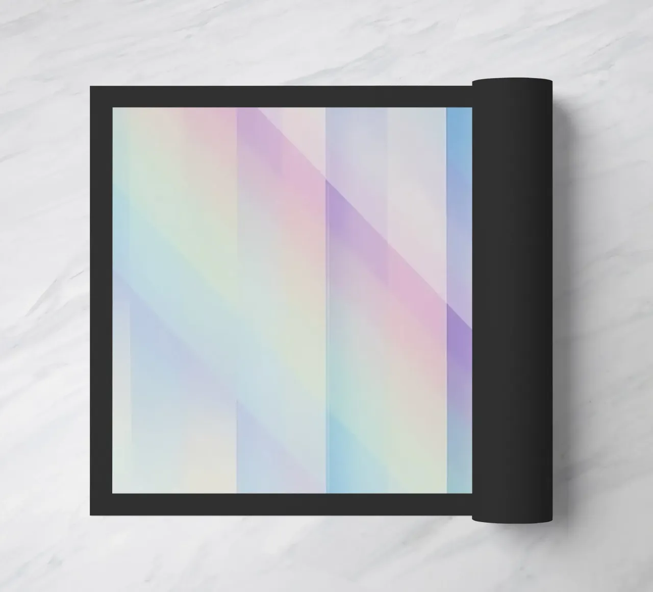 Sovrapposizione di righe pastello zerbino da DesignDoodle