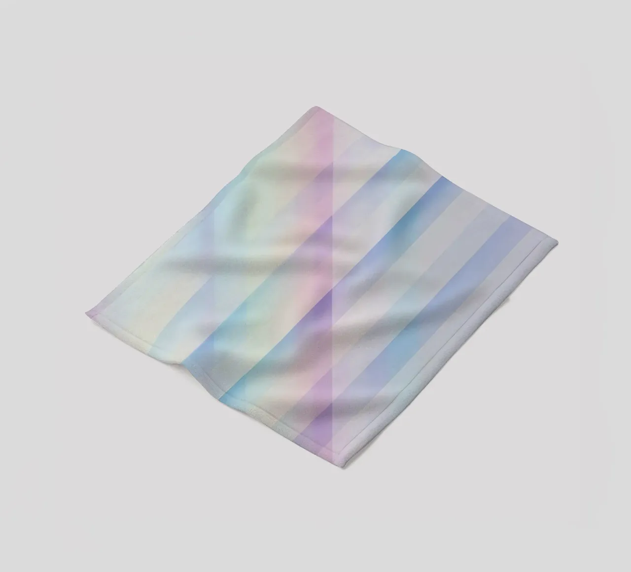 Sovrapposizione di righe pastello coperta in pile da DesignDoodle