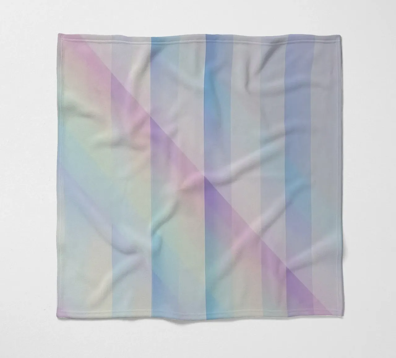 Sovrapposizione di righe pastello coperta in pile da DesignDoodle