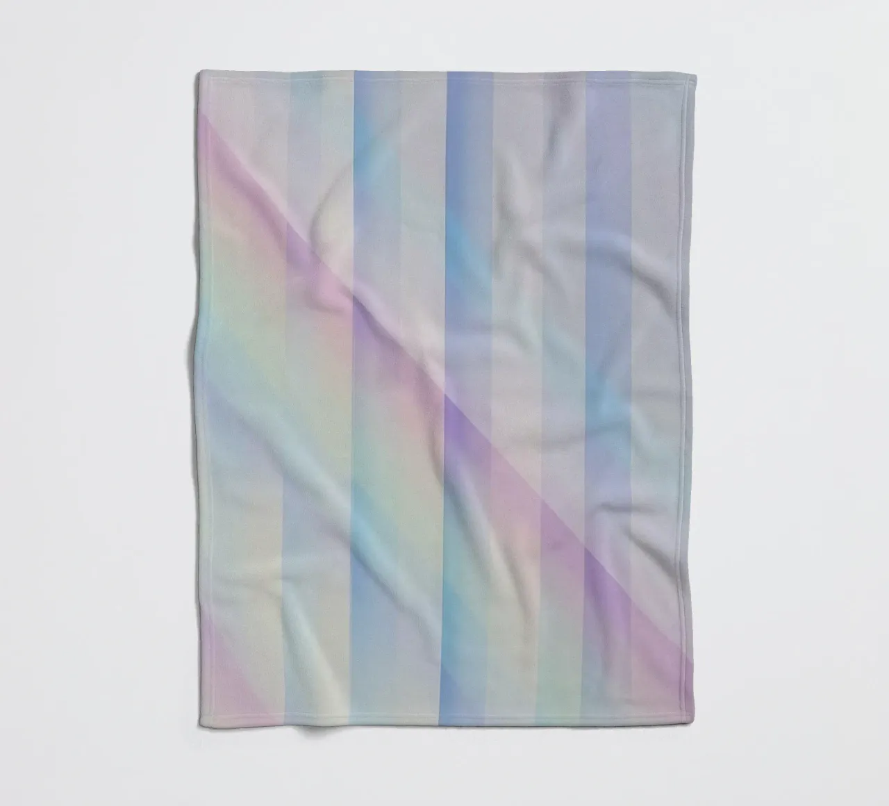 Sovrapposizione di righe pastello coperta in pile da DesignDoodle
