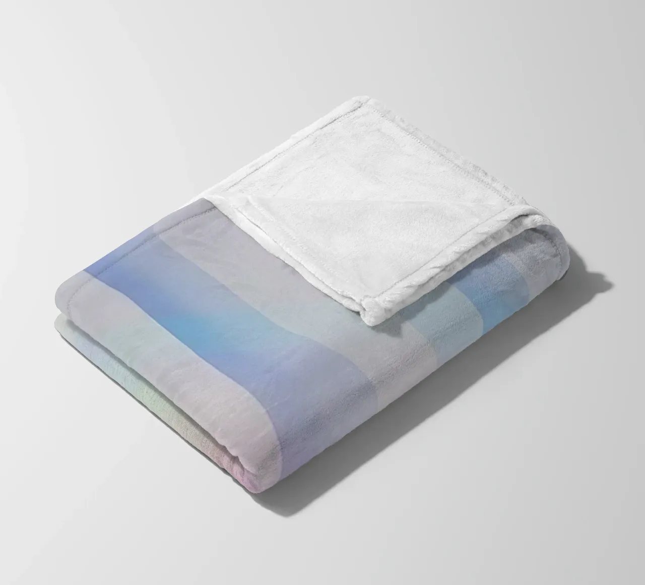 Sovrapposizione di righe pastello coperta in pile da DesignDoodle