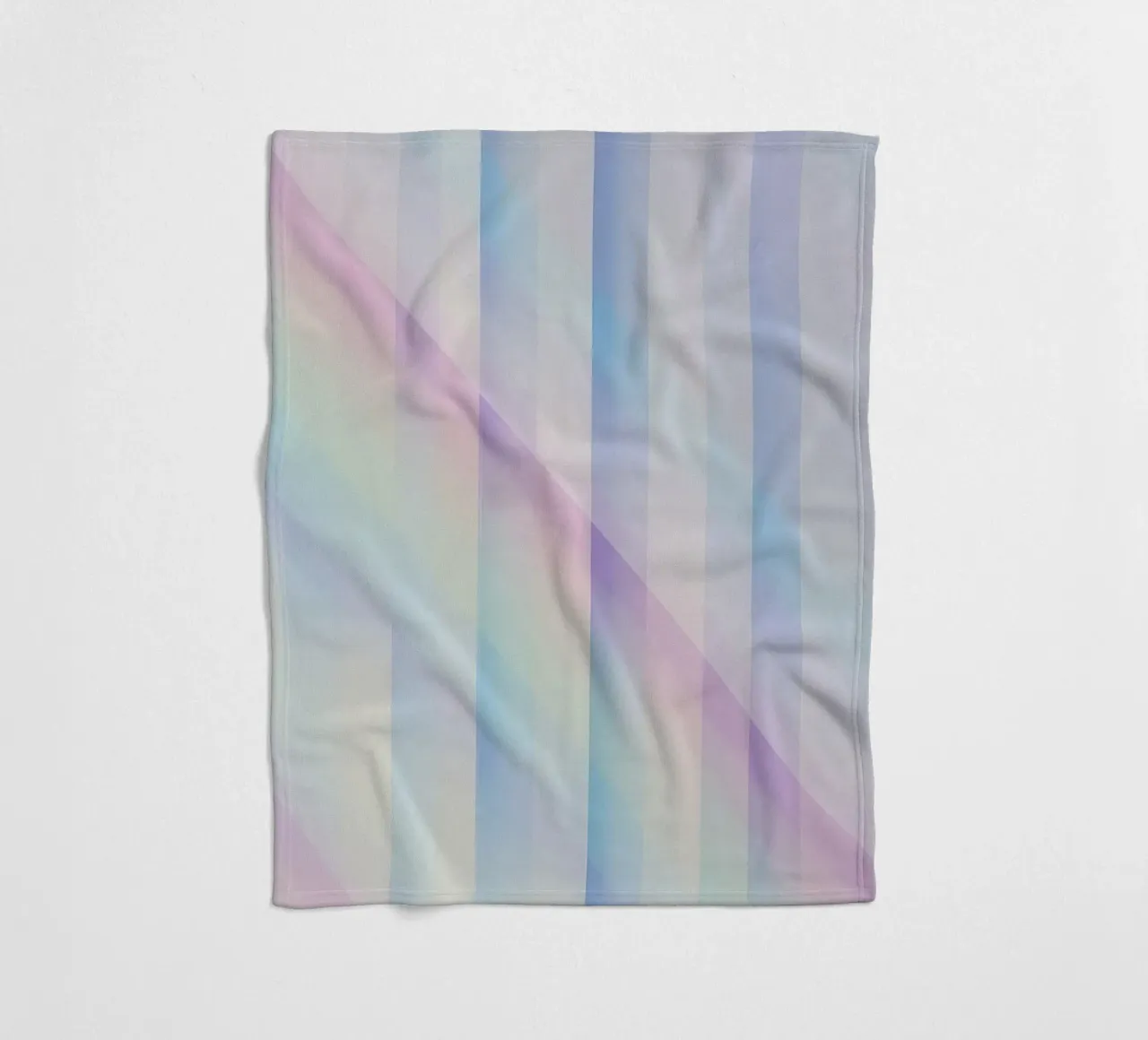 Sovrapposizione di righe pastello coperta in pile da DesignDoodle