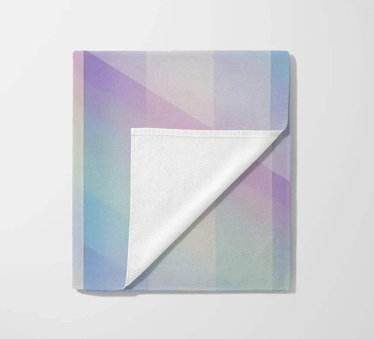 Sovrapposizione di righe pastello telo mare da DesignDoodle