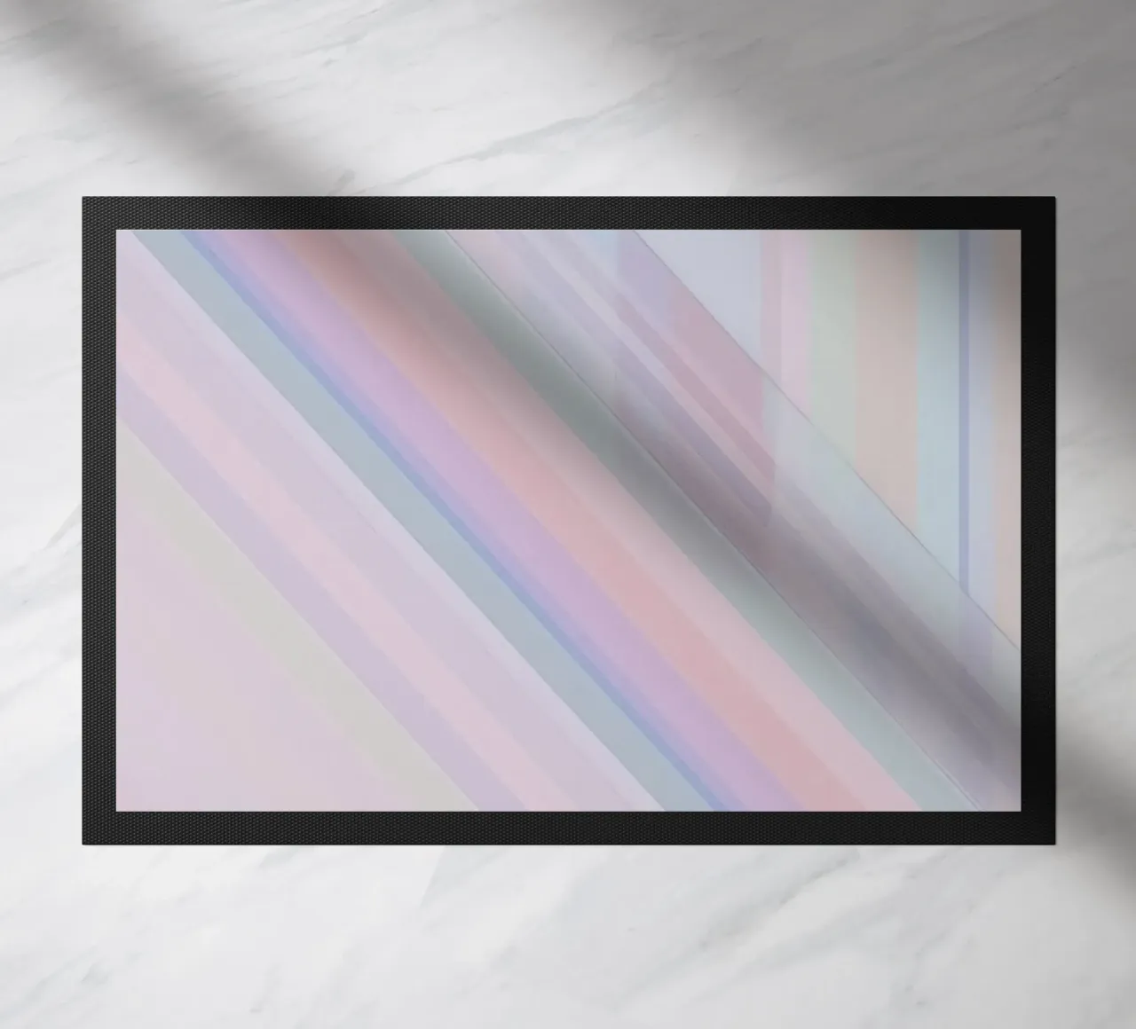 Strisce pastello arcobaleno zerbino da DesignDoodle