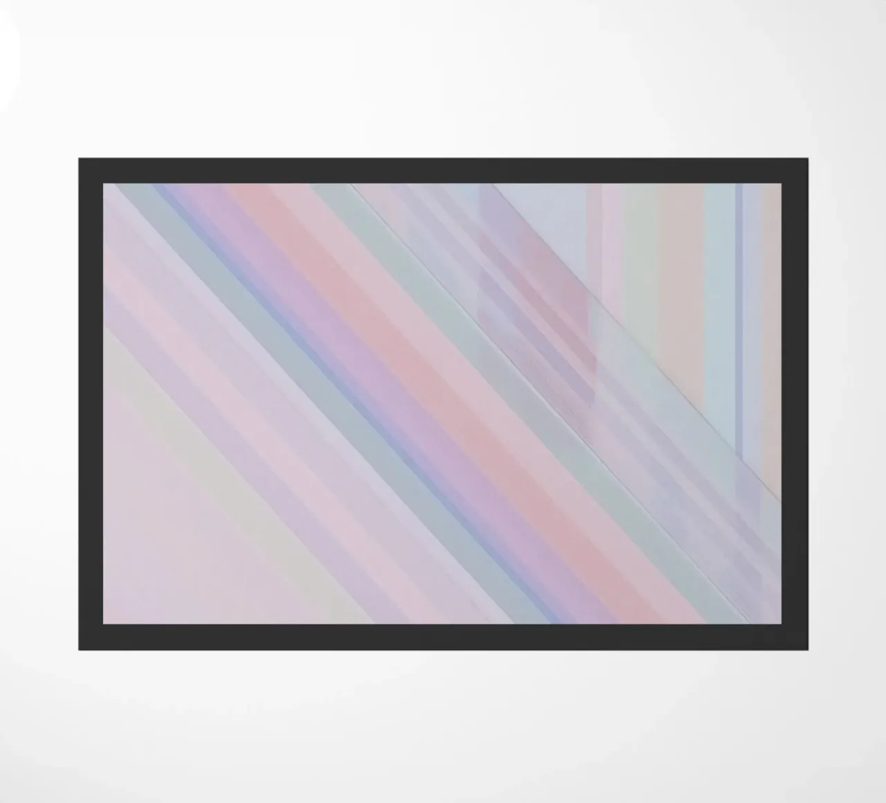 Strisce pastello arcobaleno zerbino da DesignDoodle