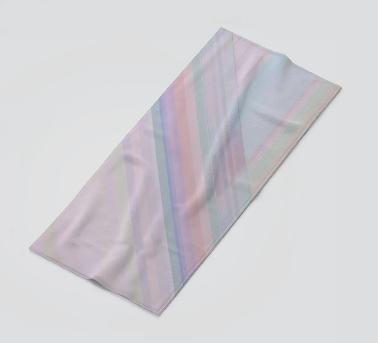 Strisce pastello arcobaleno telo mare da DesignDoodle