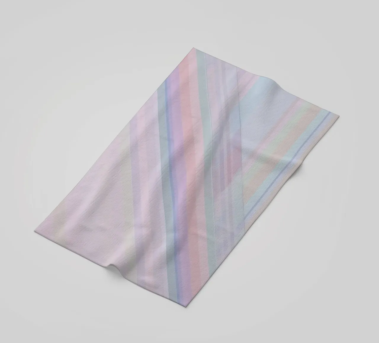 Strisce pastello arcobaleno telo mare da DesignDoodle