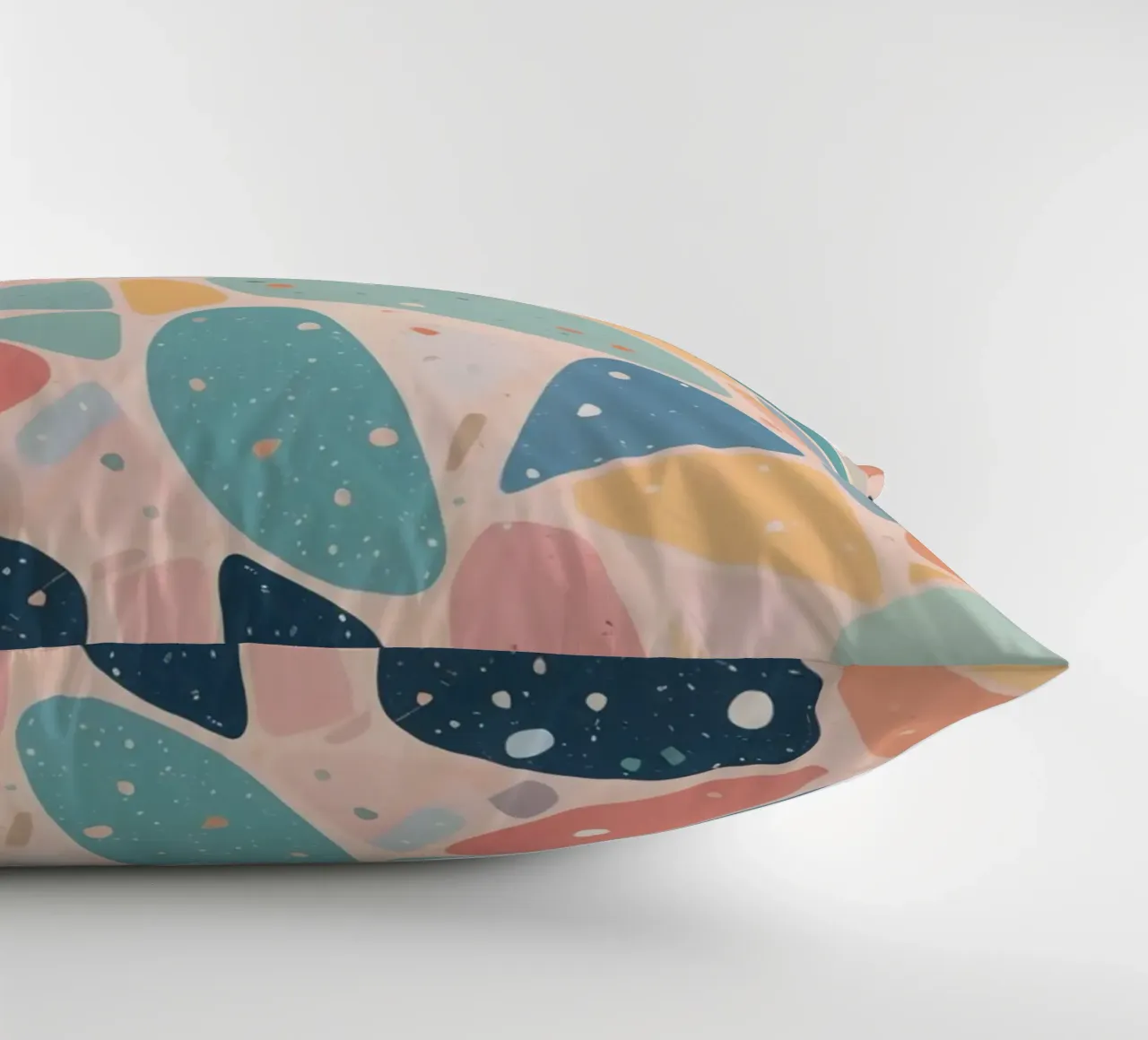 Abstract Pastel Terrazzo Pattern cuscino da DesignDoodle