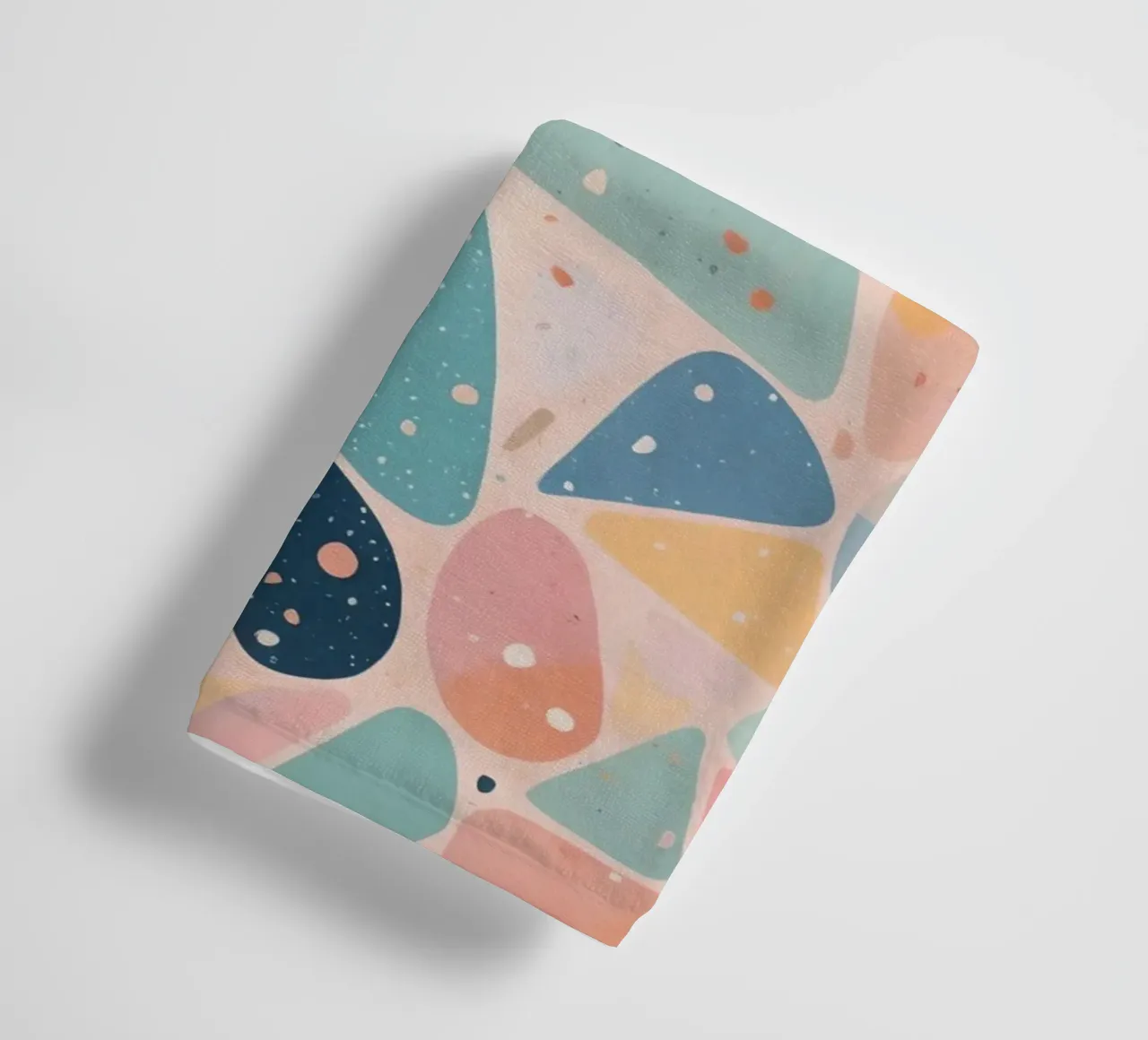 Abstract Pastel Terrazzo Pattern asciugamano da bagno da DesignDoodle